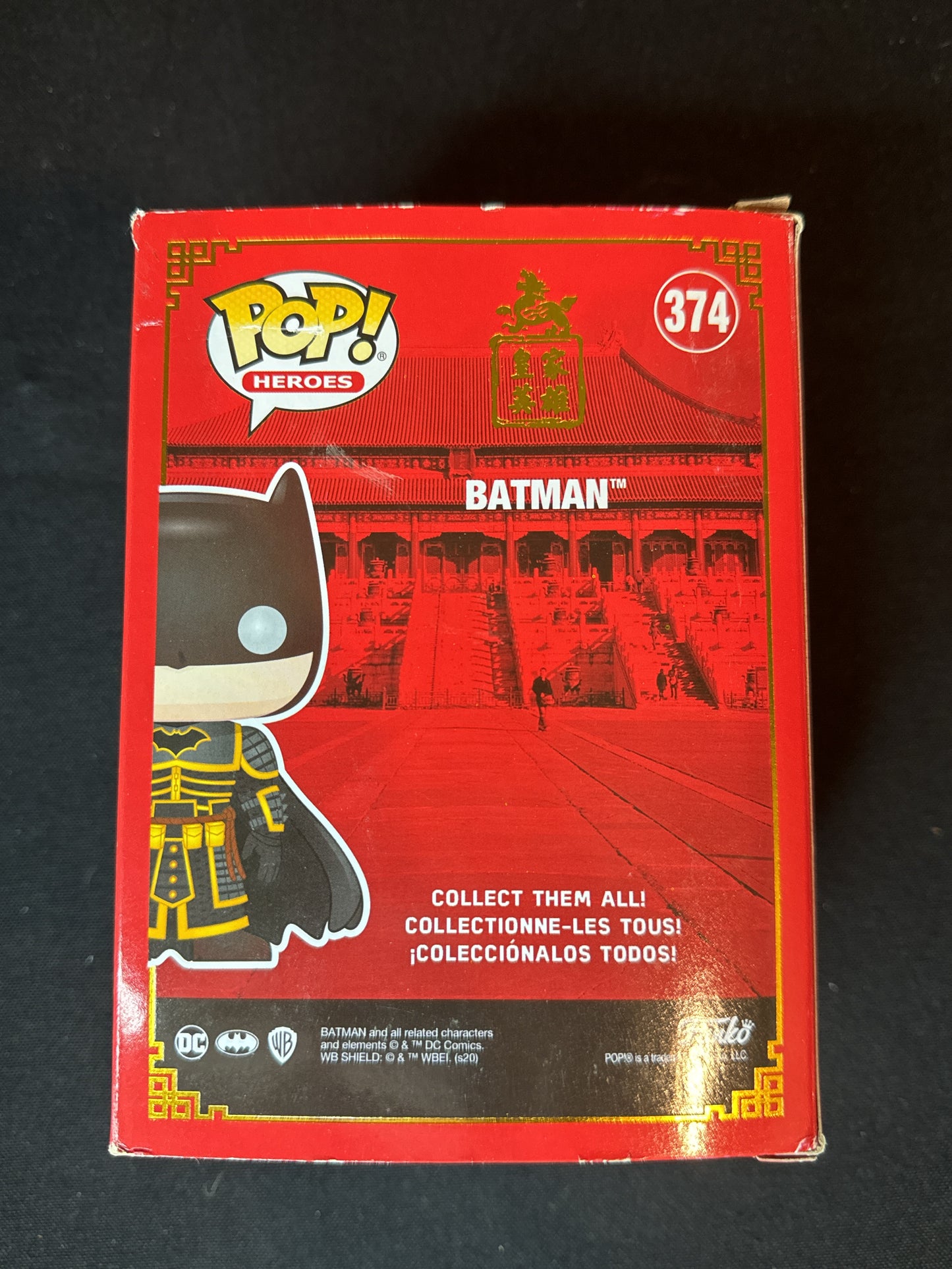 Funko Pop! Heroes #374 DC Batman Vinyl Figure New in Box