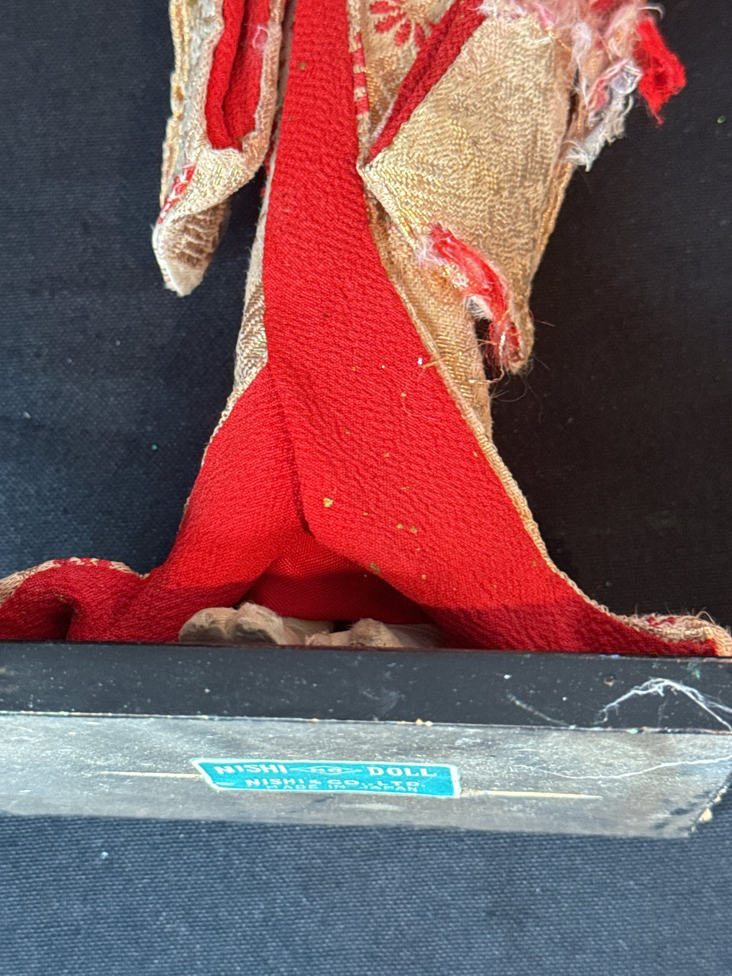 Gorgeous Vintage "Hanayome" Japanese Doll made by Nishi & Co. 11" Tall