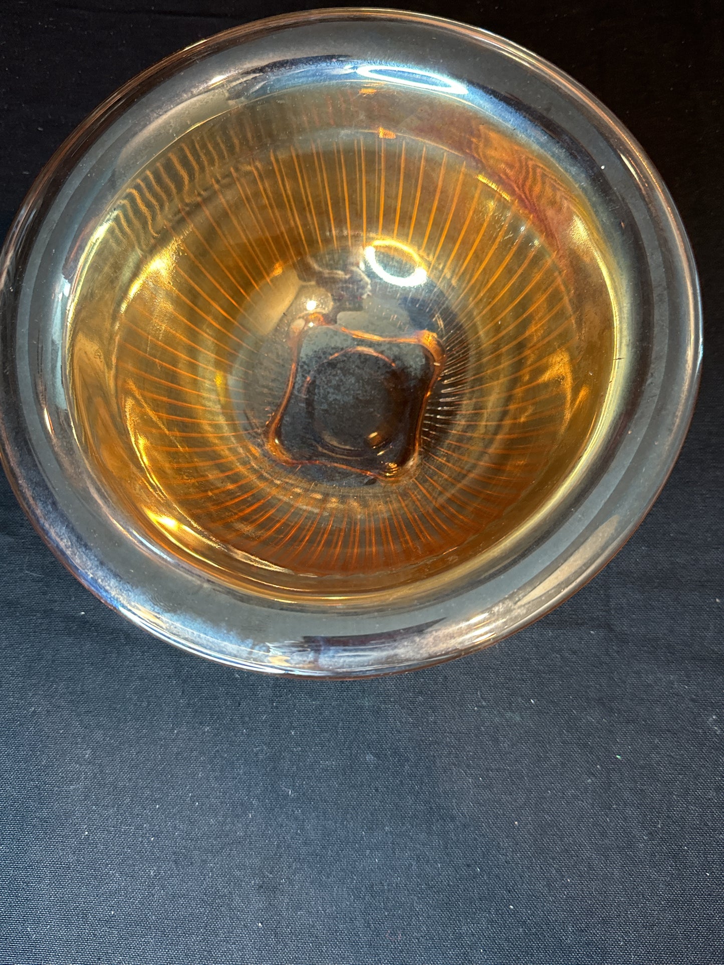 Medium Nesting Bowl Marigold Color Serving/Mixing Bowl 8.5" Wide and 3.5" Deep