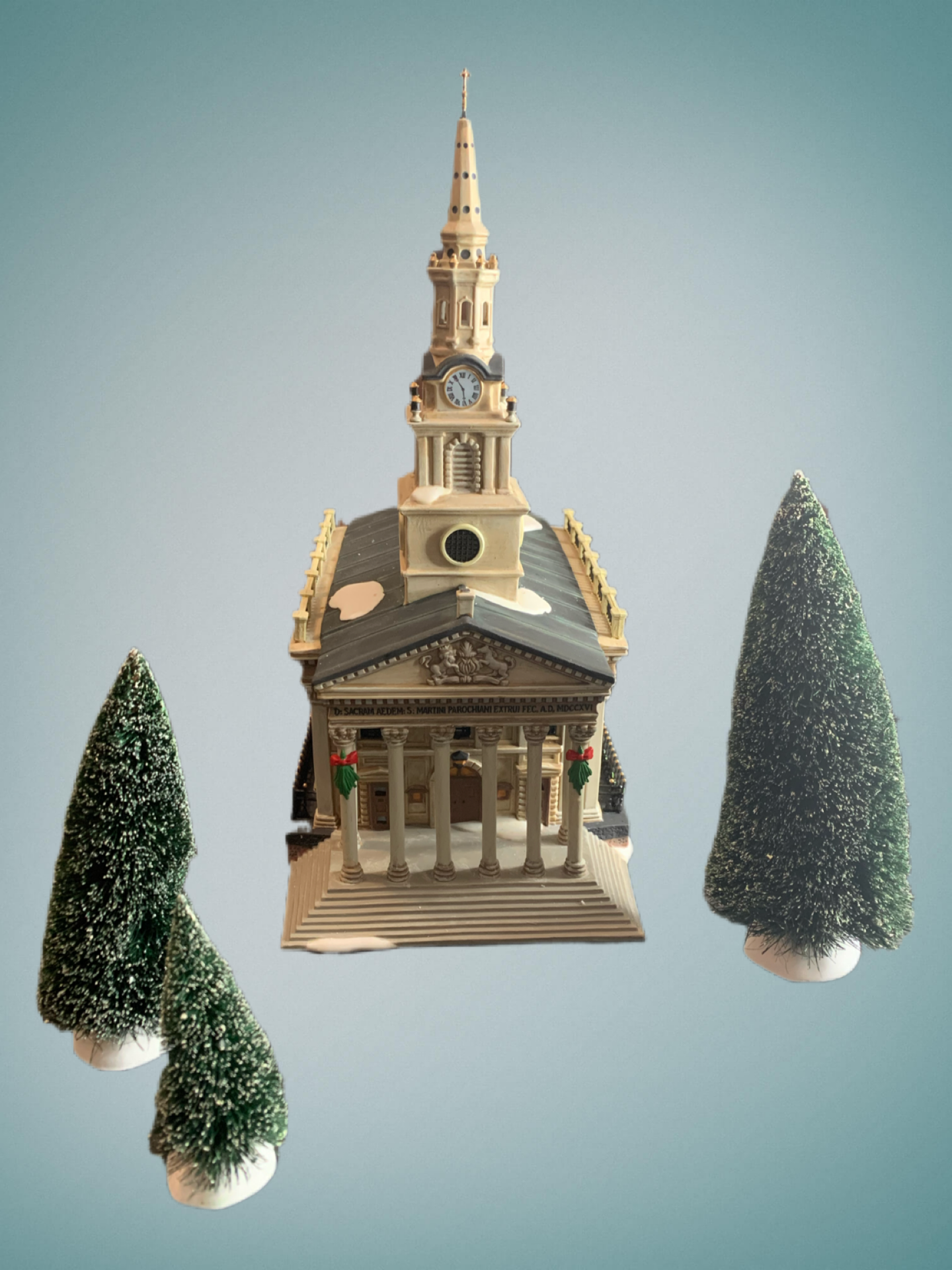 Vintage Dept 56 Dickens Village St. Martin-In-The-Fields Church #58471