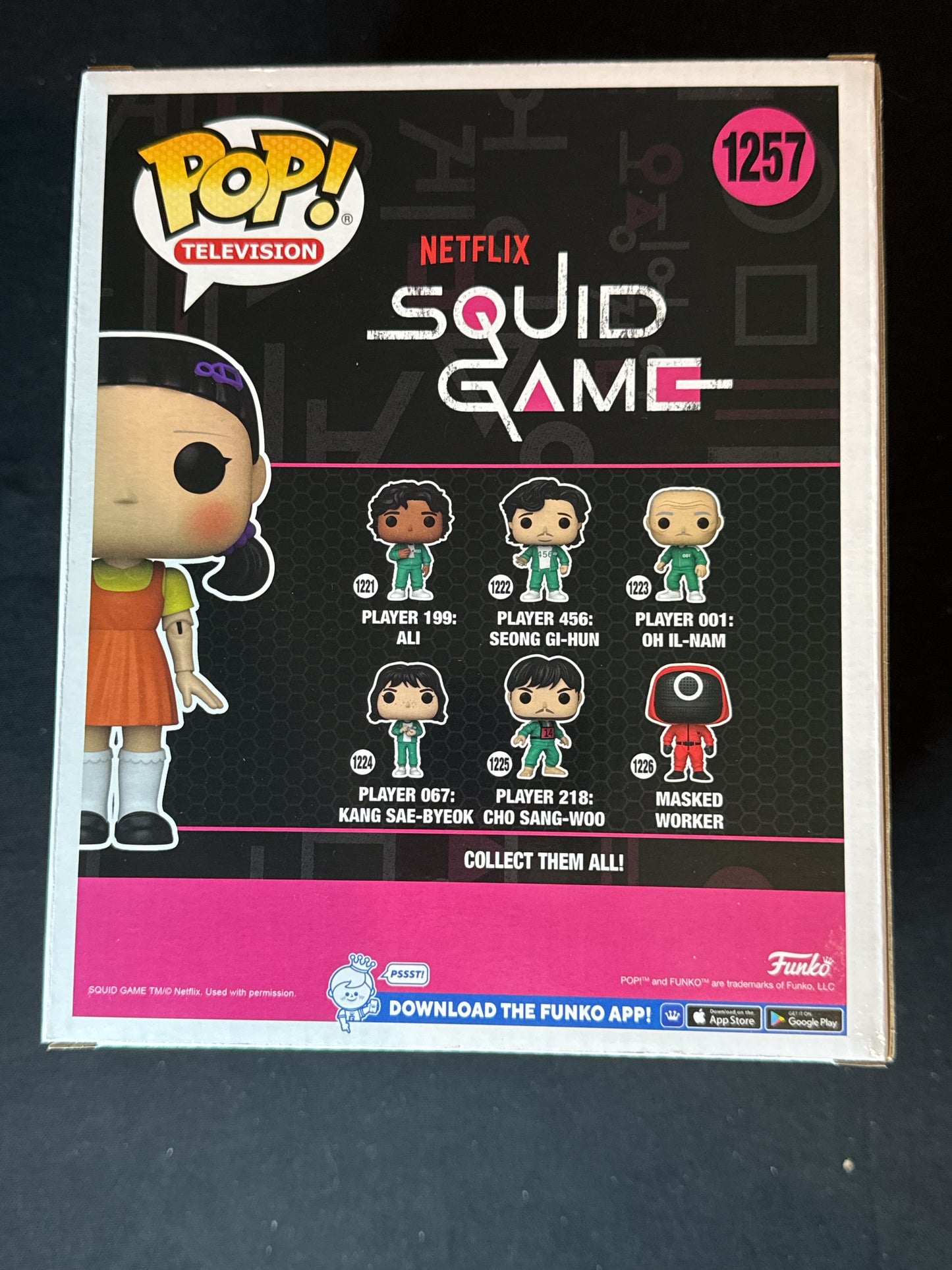 Funko Pop! Squid Game #1257 Young-Hee Doll Large Vinyl Figure Summer Convention LE NIB
