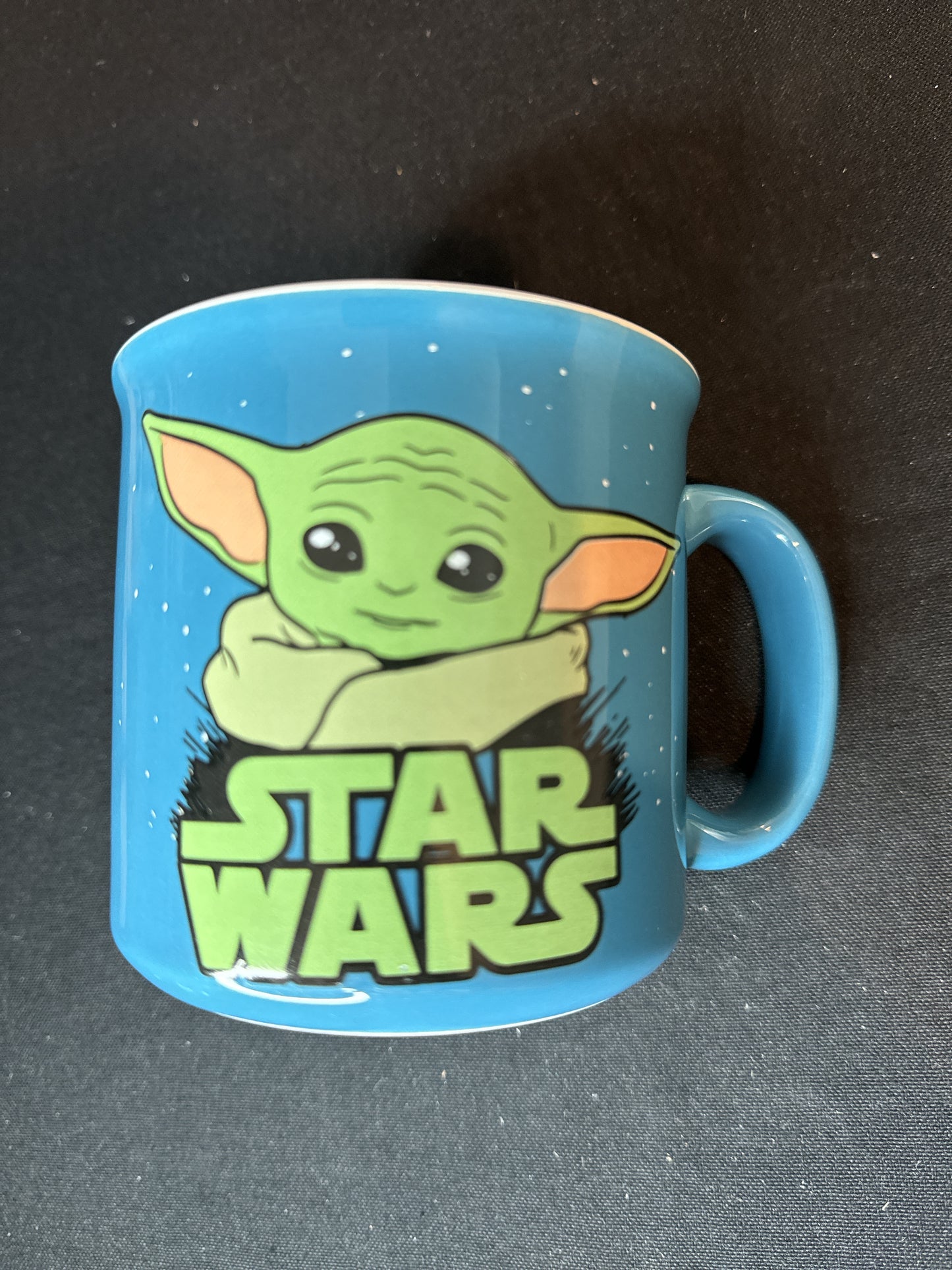Star Wars Coffee Mug/Cup The Mandalorian Baby Yoda Ceramic 20oz 4 1/8" Tall New Inventory