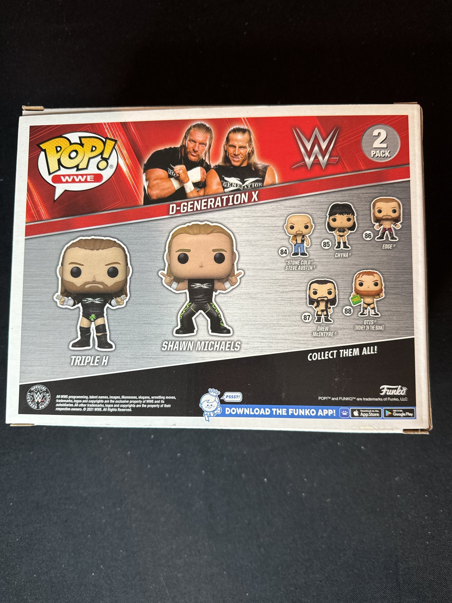 Funko Pop! WWE 2 Pack D-Generation X, Walmart Exclusive Vinyl Figures New In Box