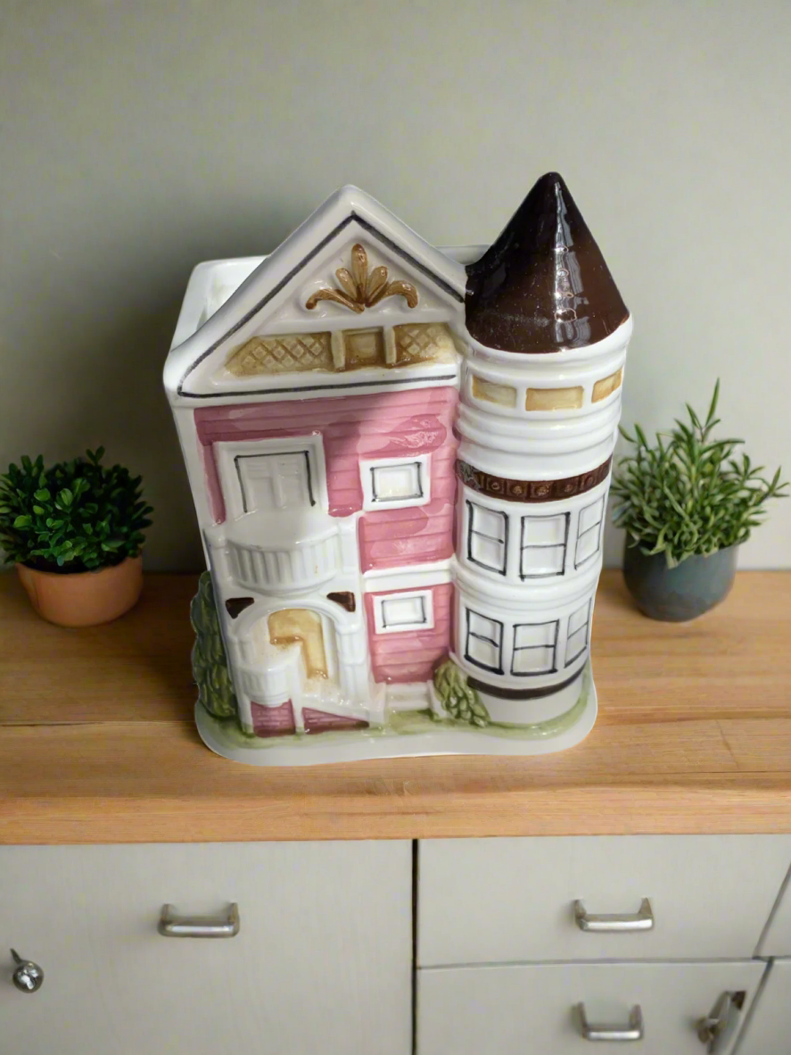 5" Planter Victorian House by OTAGIRI