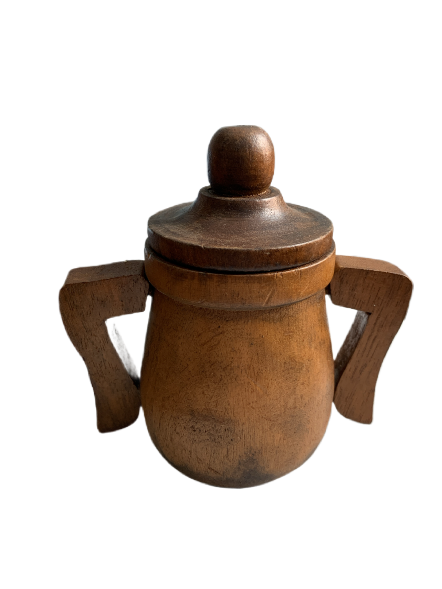 Vintage Wooden Trinket Holder