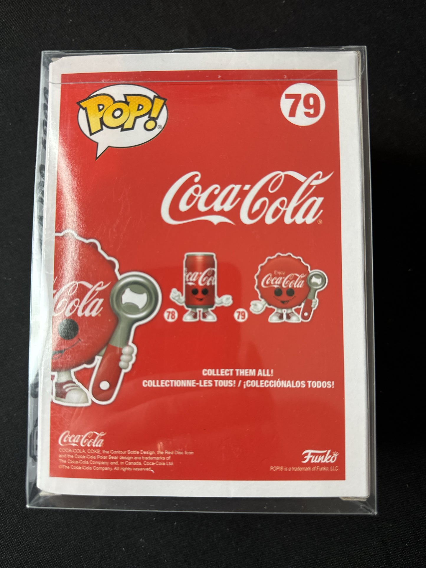 Funko Pop! Coca-Cola #79 Coca-Cola Bottle Cap Vinyl Figure NIB