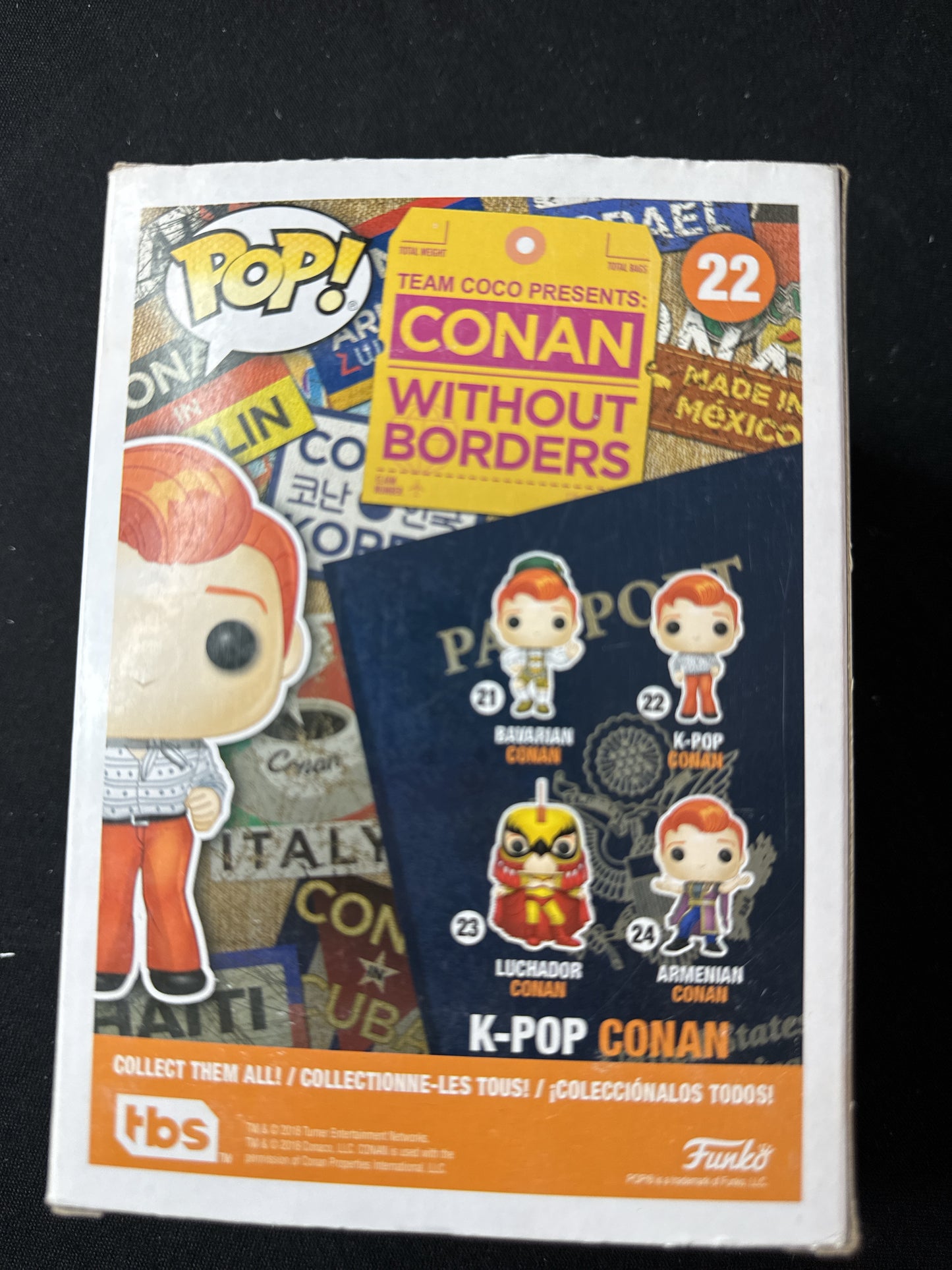 Funko Pop! Conan Without Borders #22 Conan O'Brien Vinyl Figure GameStop Excl. NIB