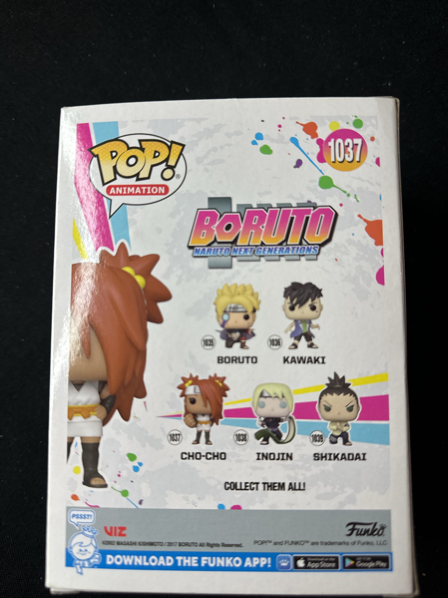 Funko Pop! Boruto Naruto Next Generation #1037 Cho-Cho Vinyl Figure NIB