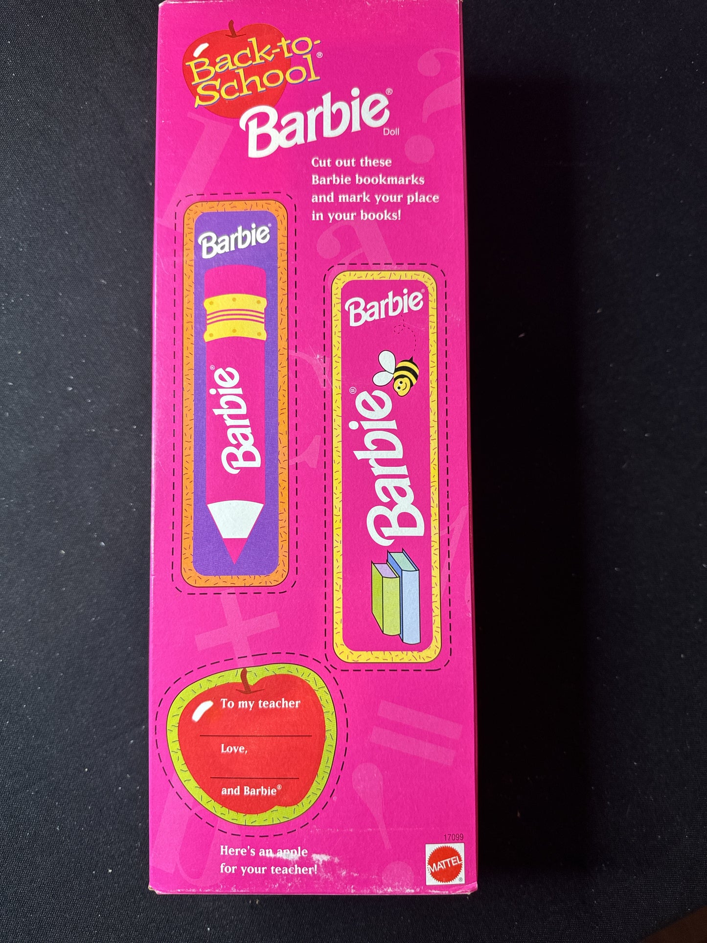 Barbie Back to School 1996 Special Edition Mattel #17099 New in Box
