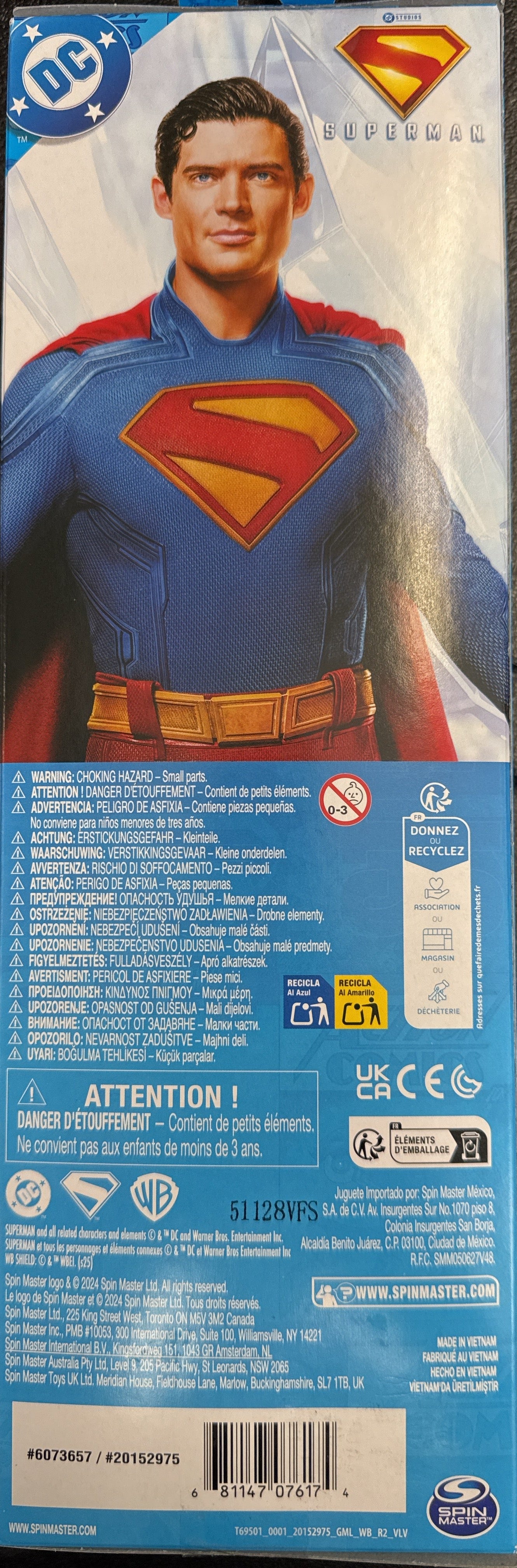 DC Comics Superman 12" Action Figure New in Box