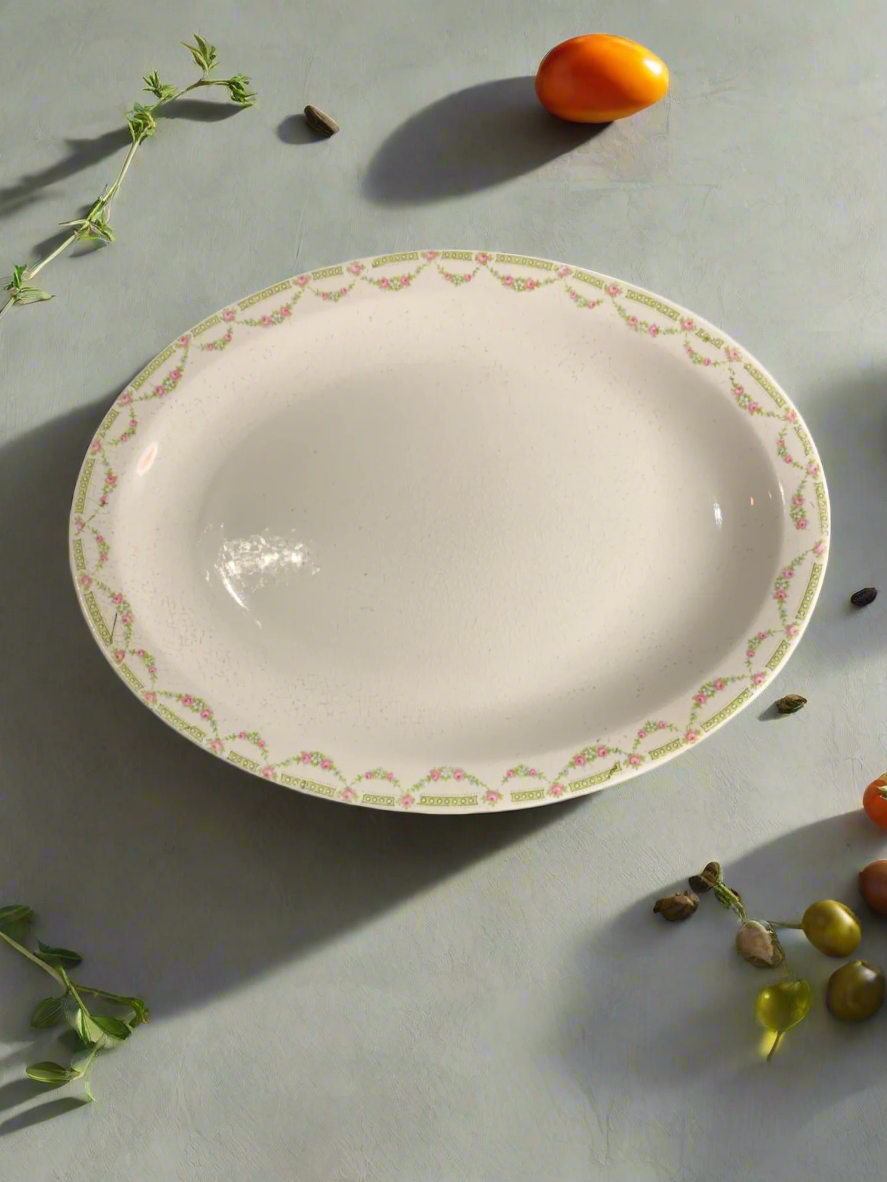 12.5" Serving Platter, Derby by WS George.