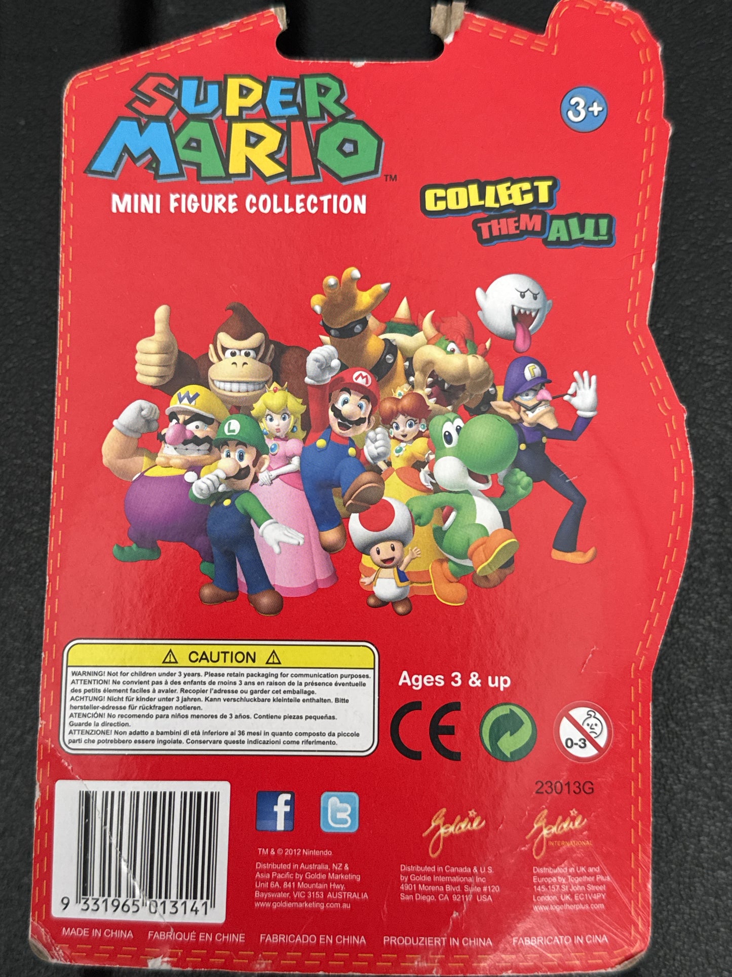 Super Mario Lakitu Action Figure 2.5" Nintendo World New in Box