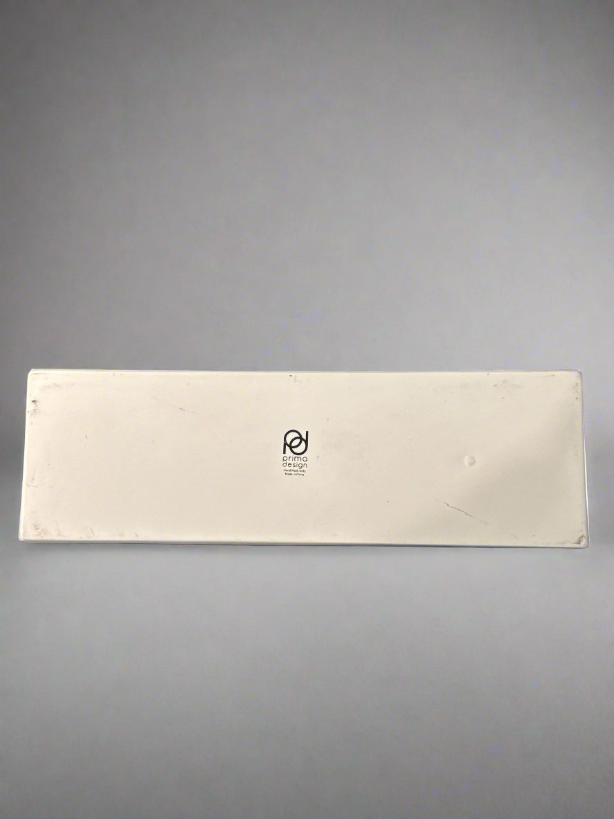 Jewelry Tray Ceramic 12 5/8" Long 4" Tall Get It Done Office Desk Tray