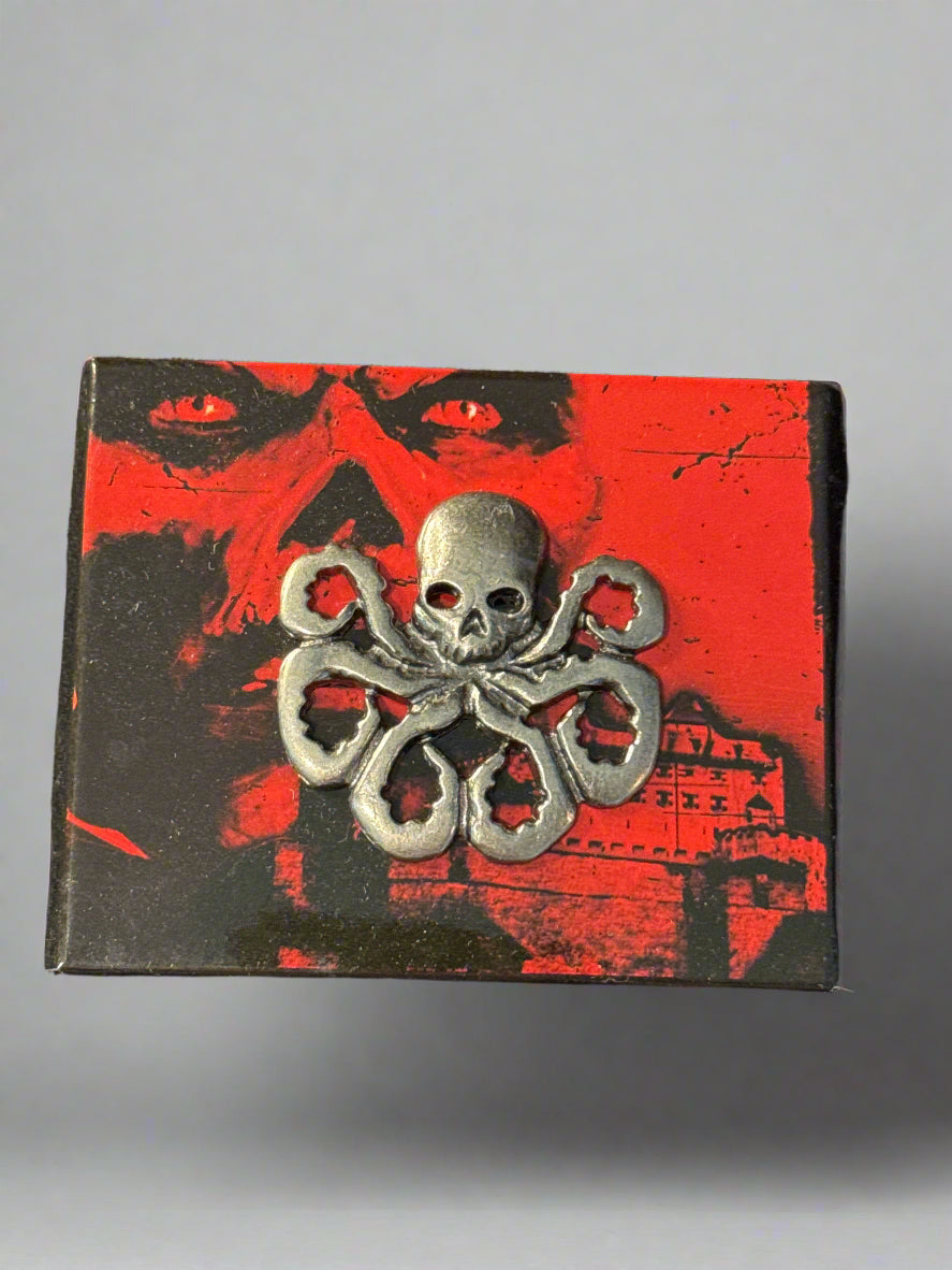 Marvel Captain America The First Avenger Hydra Metal Lapel Pin EFX Collectibles 1.5" Wide