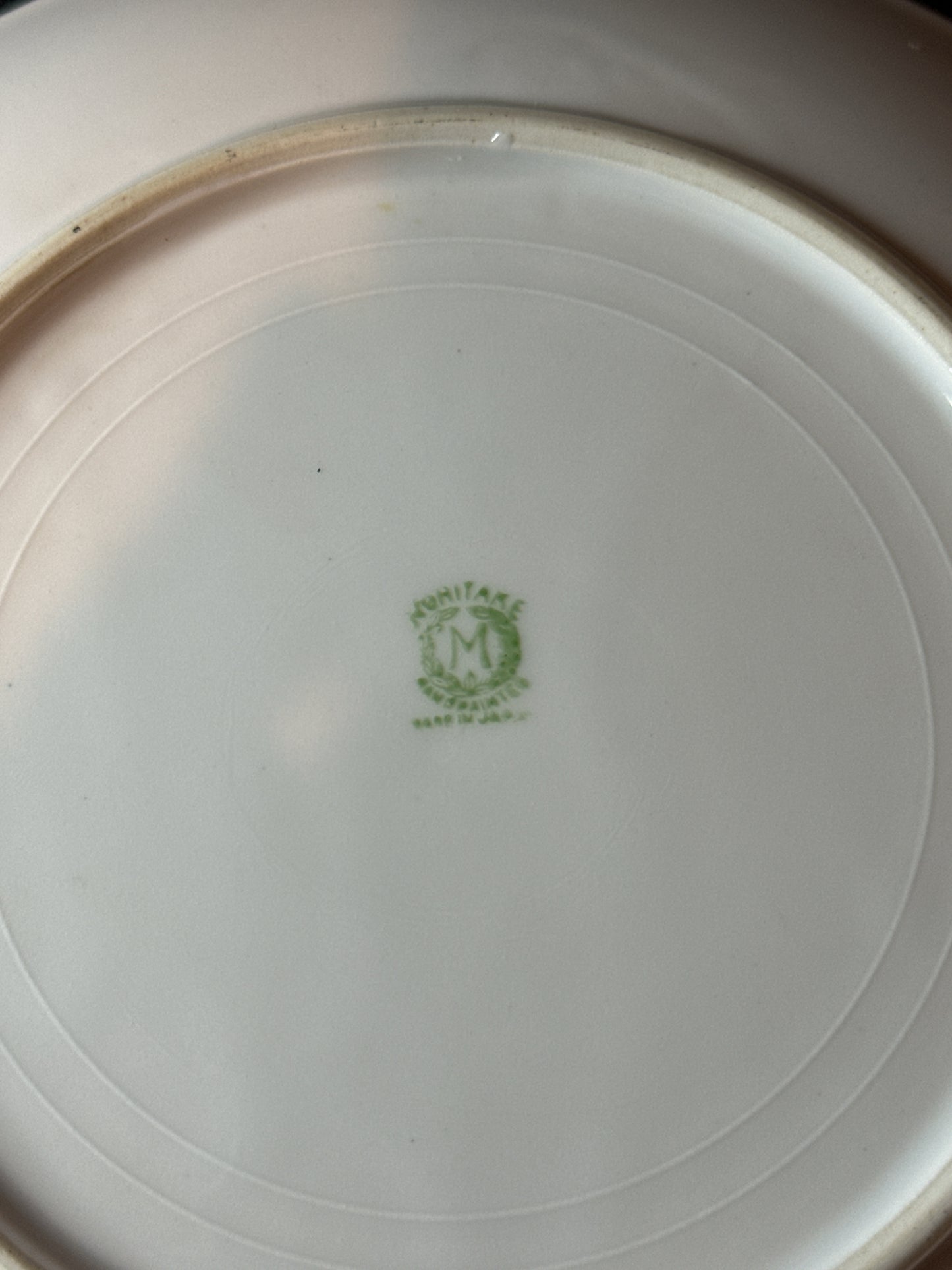 Noritake 7.5" Plate Tree & Swan Blue Sky Scene