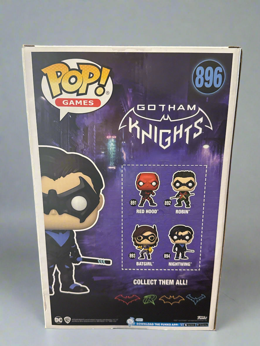 Funko Pop! Games DC Gotham 10" Large Knights Nightwing #896