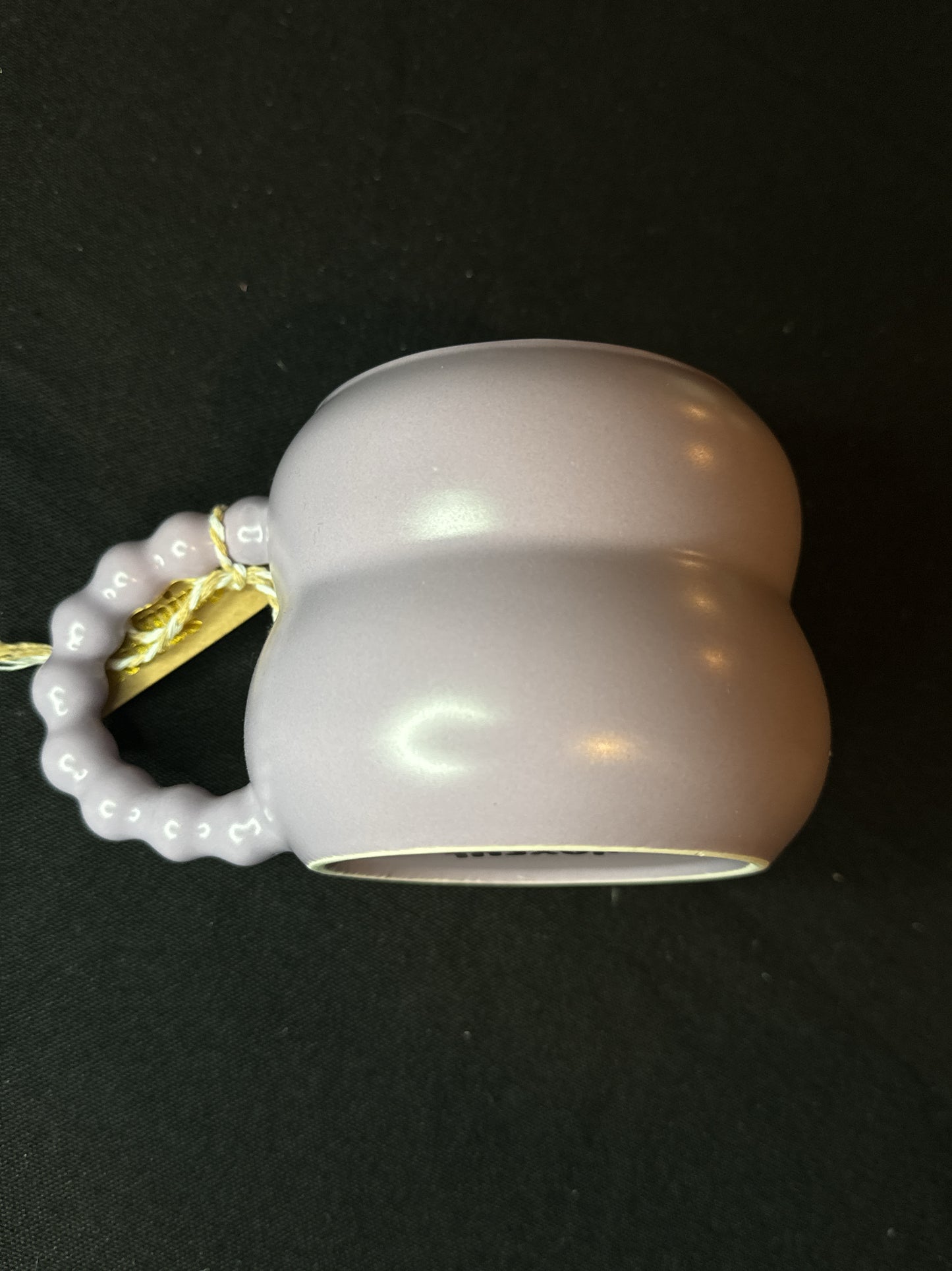 Joyful Bubble Purple Coffee Mug 12oz New with Tags Ceramic