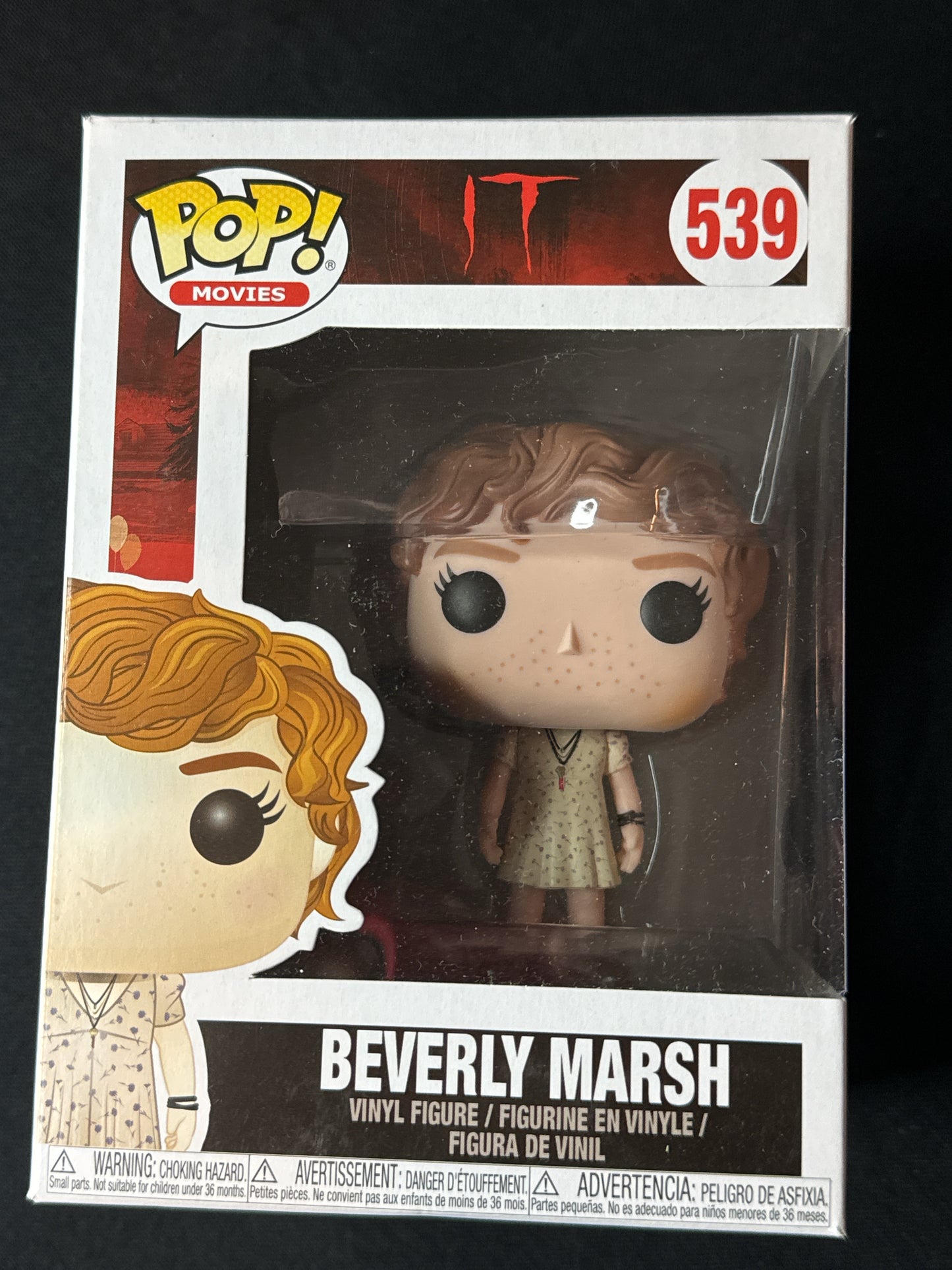 Funko Pop! IT Beverly Marsh Vinyl Figure #539 New in Box