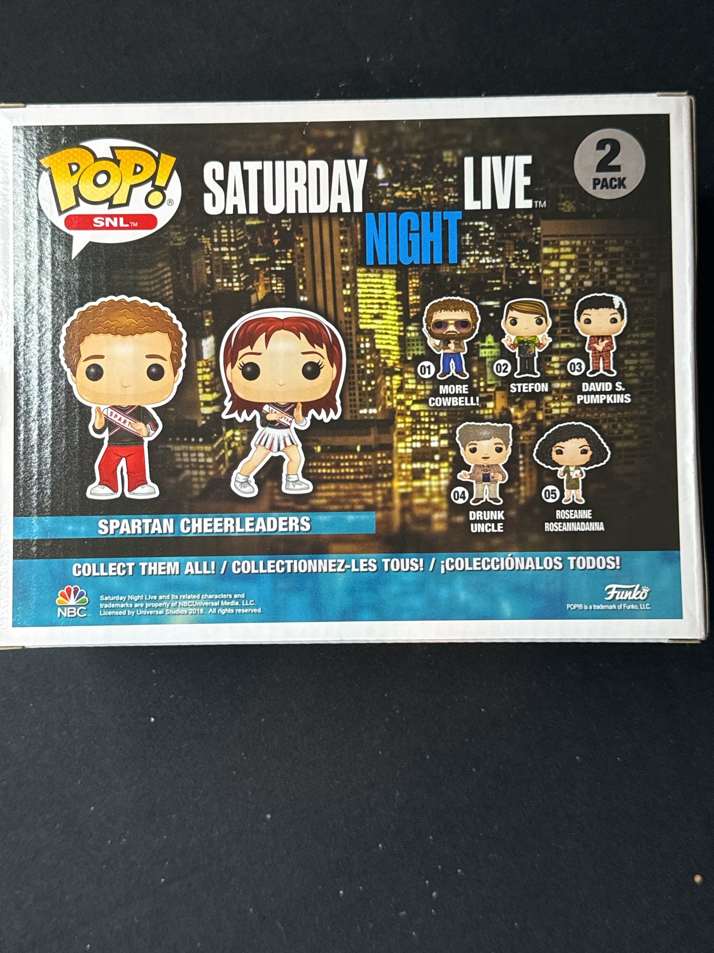 Funko Pop! Saturday Night Live SNL Spartan Cheerleaders Vinyl Figures 2-Pack New in Box