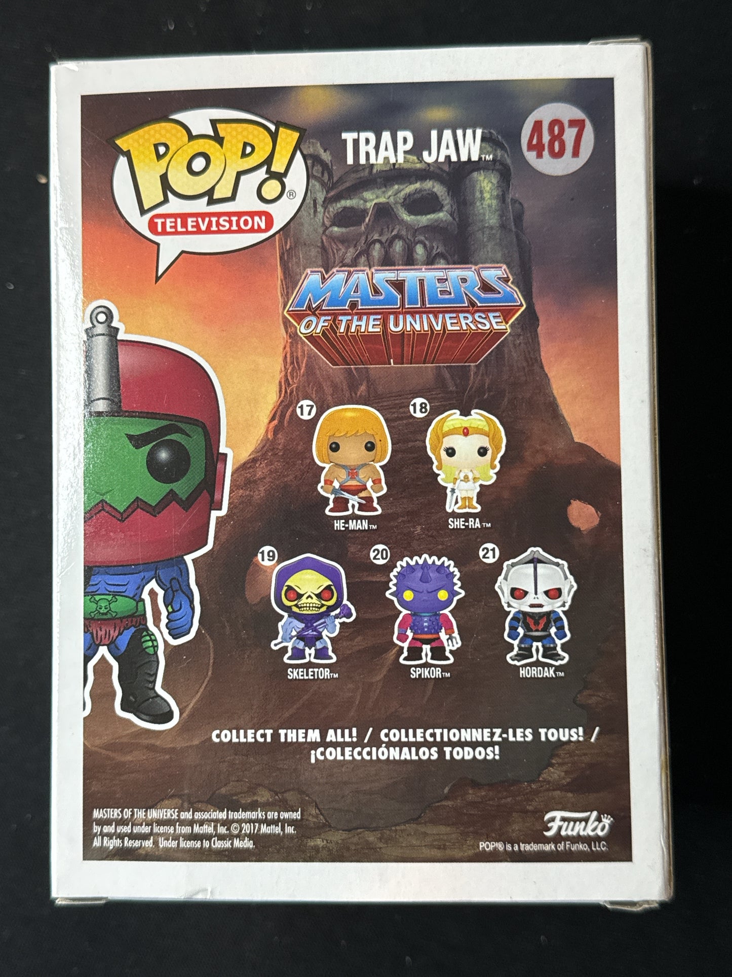 Funko Pop! Masters of the Universe Trap Jaw Vinyl Figure #487 New in Box