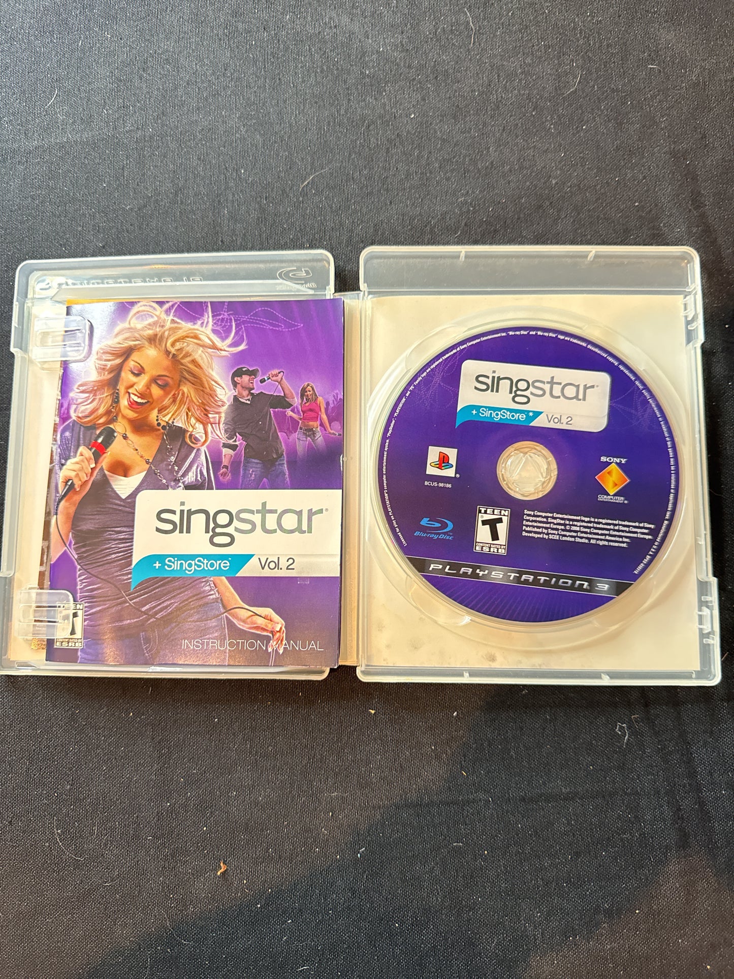 Singstar Vol. 2 MINT Disc Sony Playstation 3 PS3 CIB Complete No Microphones