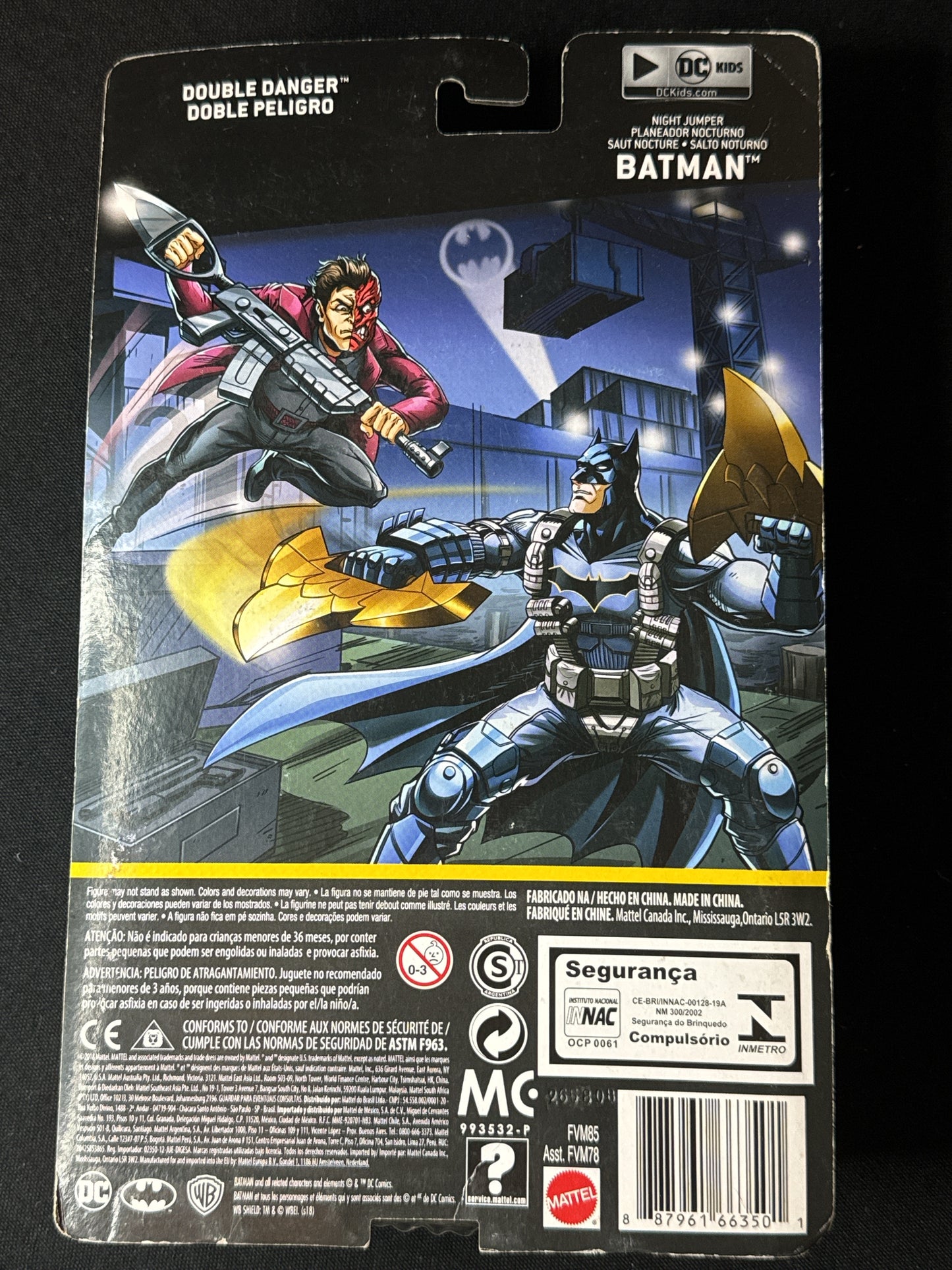 DC Batman Mission Series Batman Night Jumper Mattel 6" Action Figure New in Box