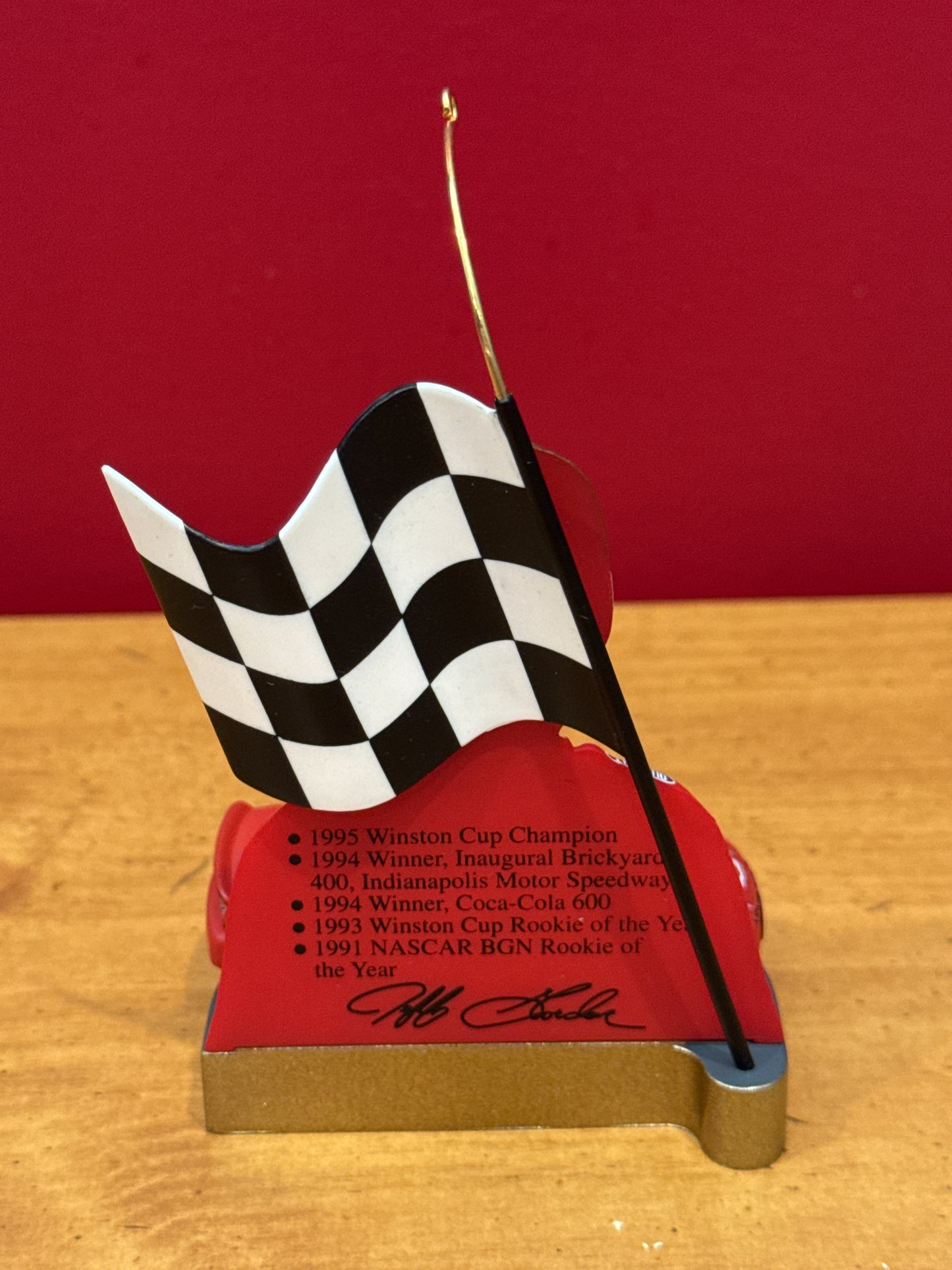 Hallmark Jeff Gordon NASCAR Keepsake Christmas Ornament Collector's New in Box