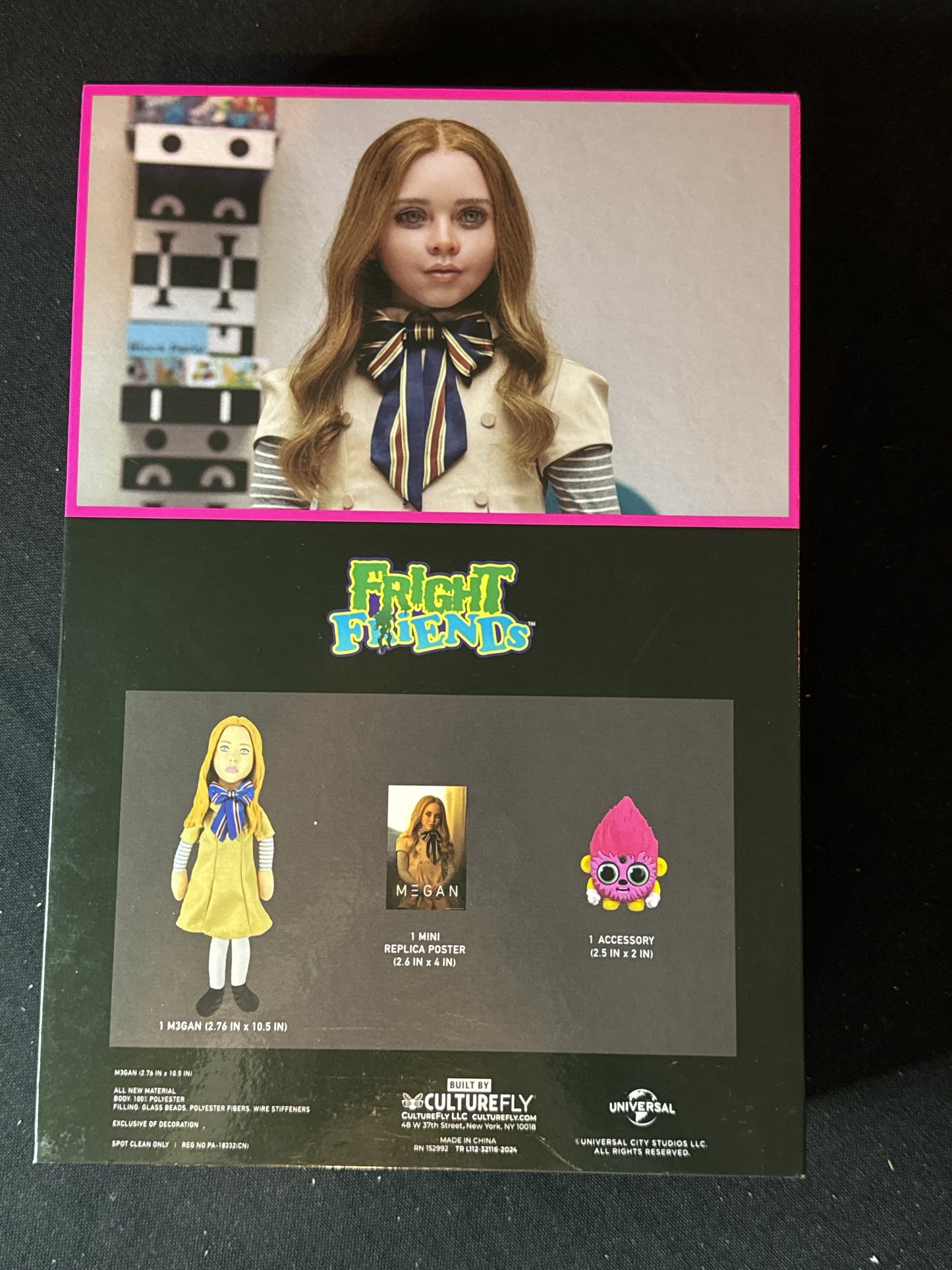 Fright Friends This is M3GAN Doll 10.5" Tall New in Box Creepy