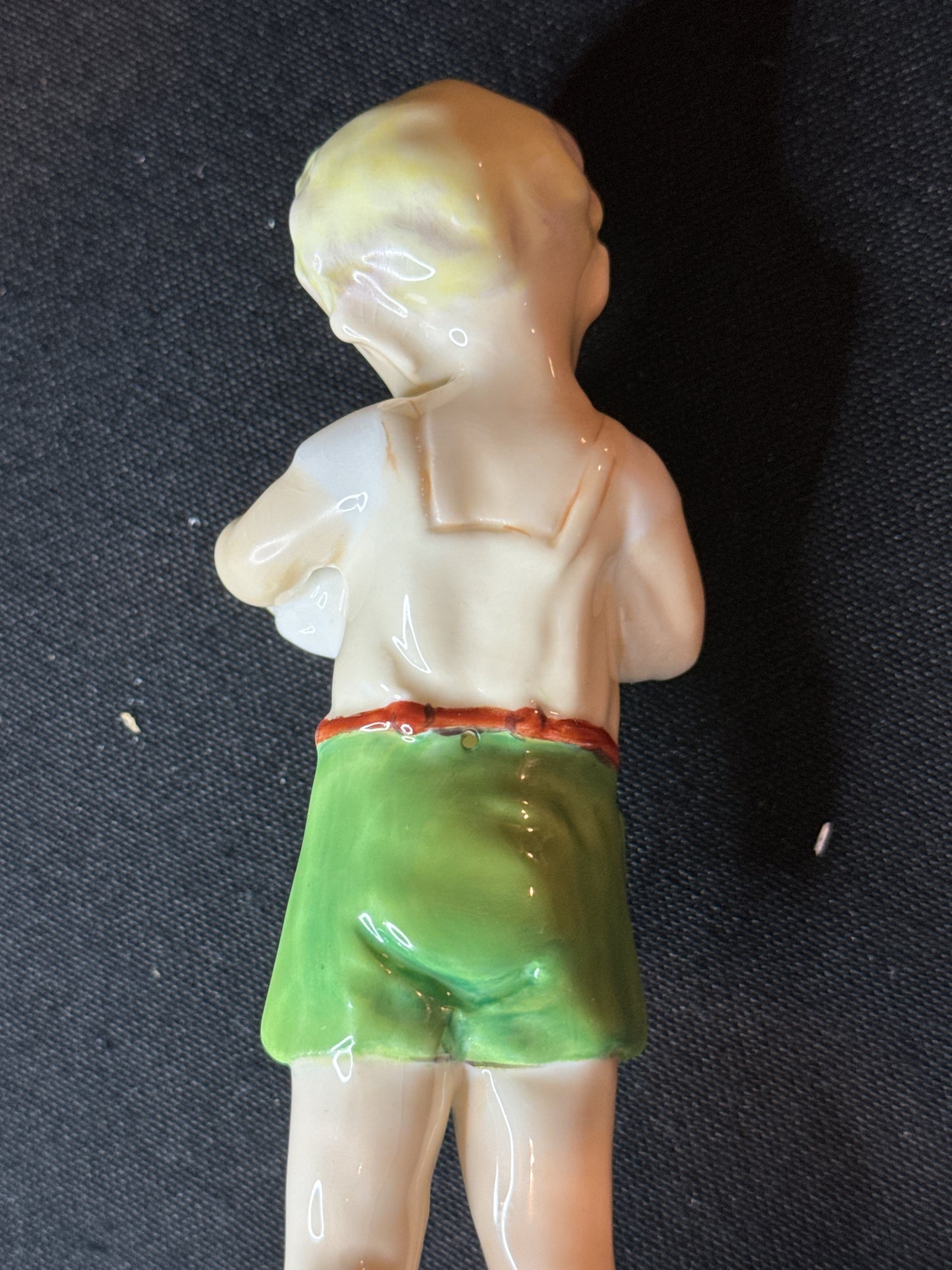 Royal Worcester Friday Boy Days of the Week Porcelain Figurine 7" Tall