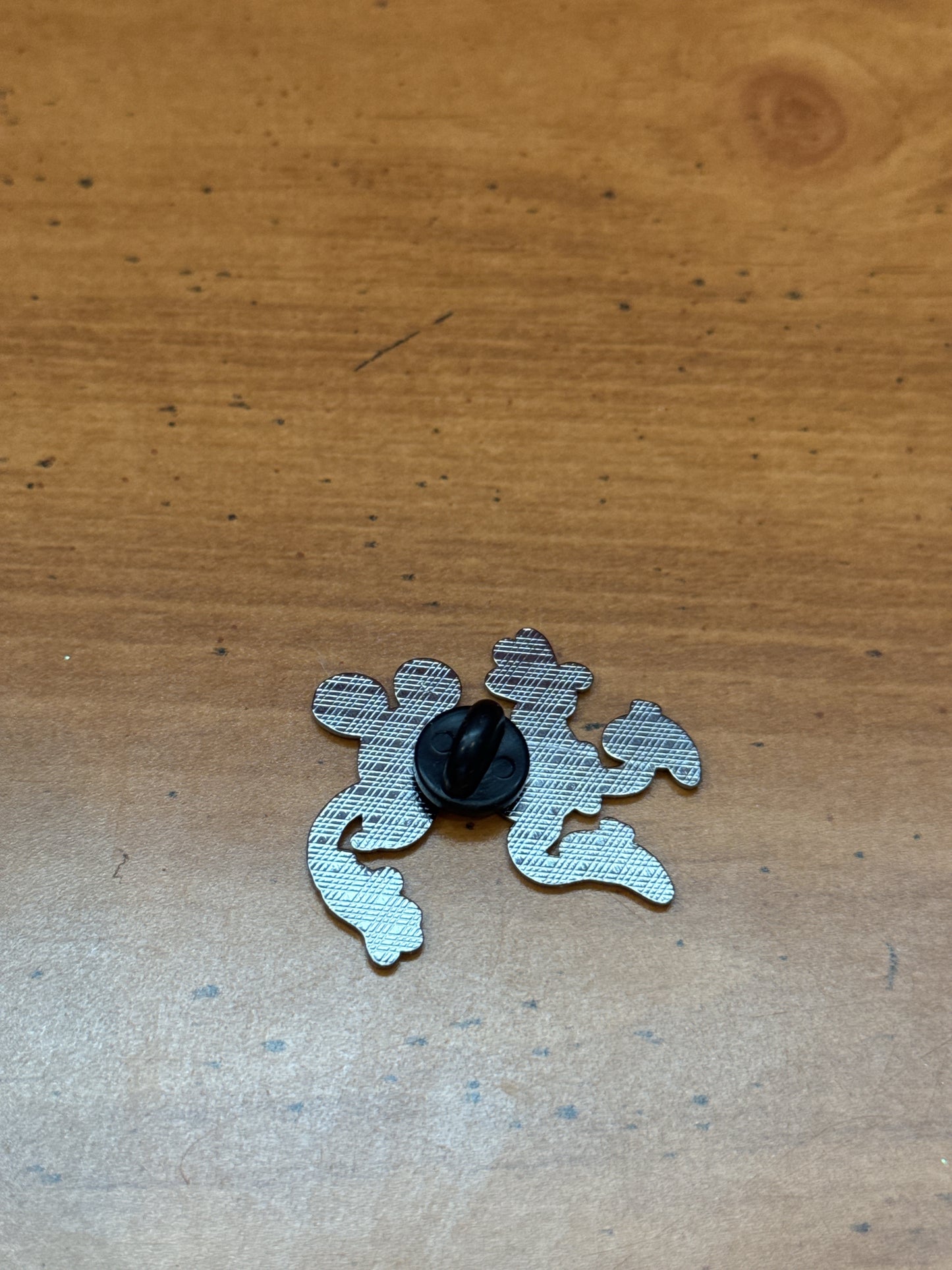 Disney Minnie Mouse Black & White Collectible Metal Enamel Pin Small