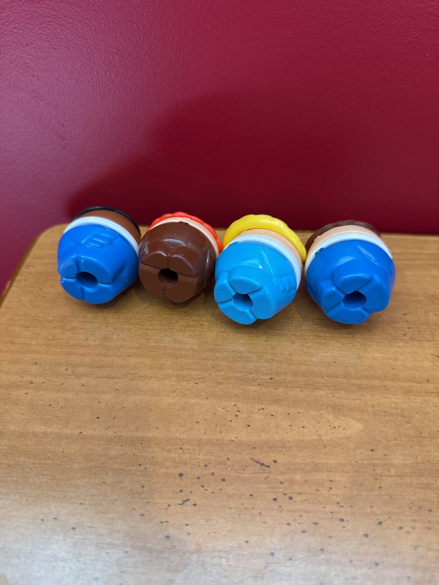 Toddle Tots Vintage Loose 2" Figure Lot Little Tikes Set of 4