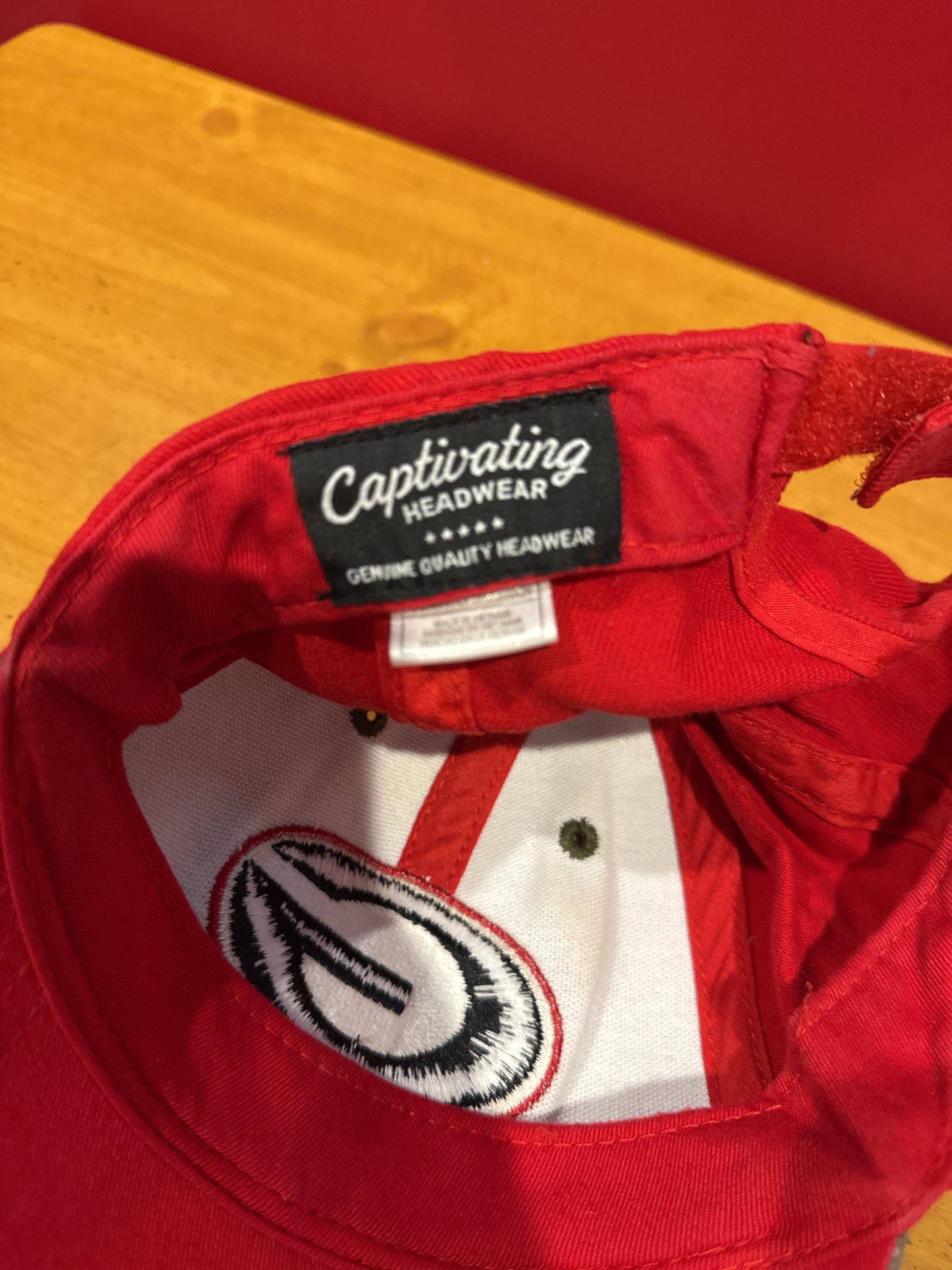 Georgia Bulldogs Hat Cap Snagback Velcro Captivating Headwear Adult Baseball Hat Cap