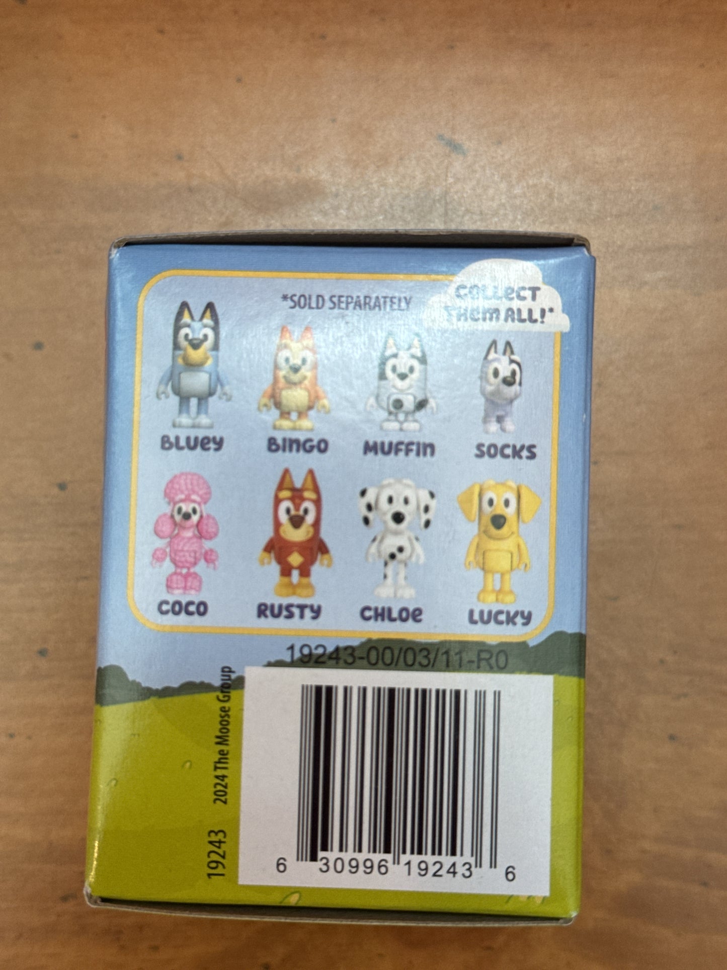 Bluey & Friends Vinyl Figure Rusty New in Box