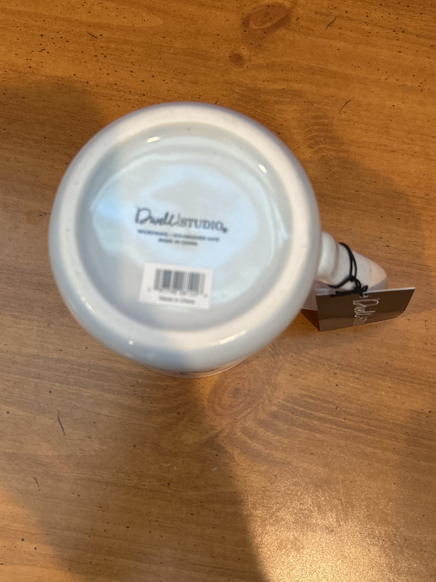 Dwell Studio Blue Birds Coffee Cup Mug 4.5" Tall New