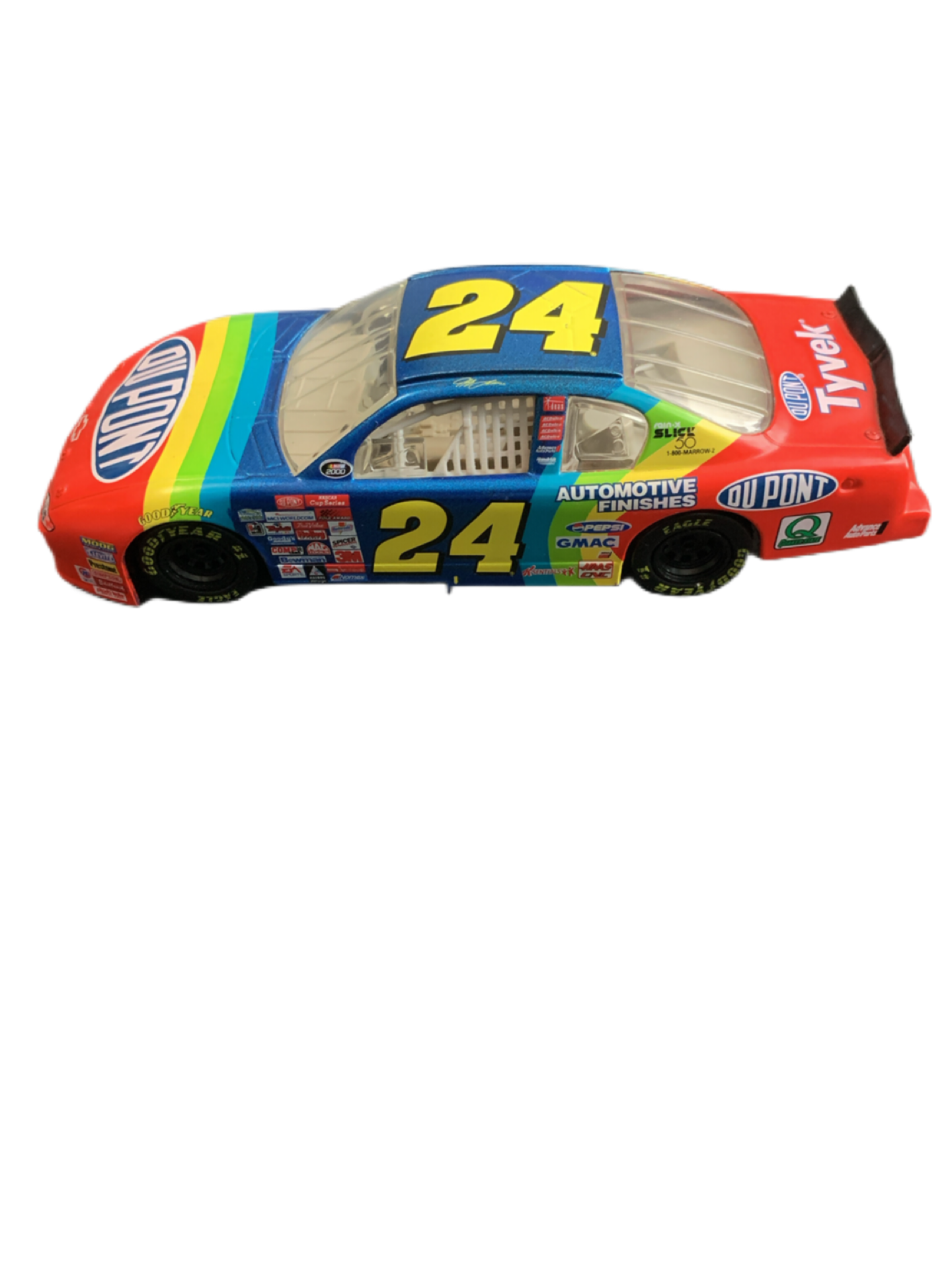 NASCAR Jeff Gordon 2000 Hasbro #24 DuPont Chevy Monte Carlo 1:64 Die-Cast