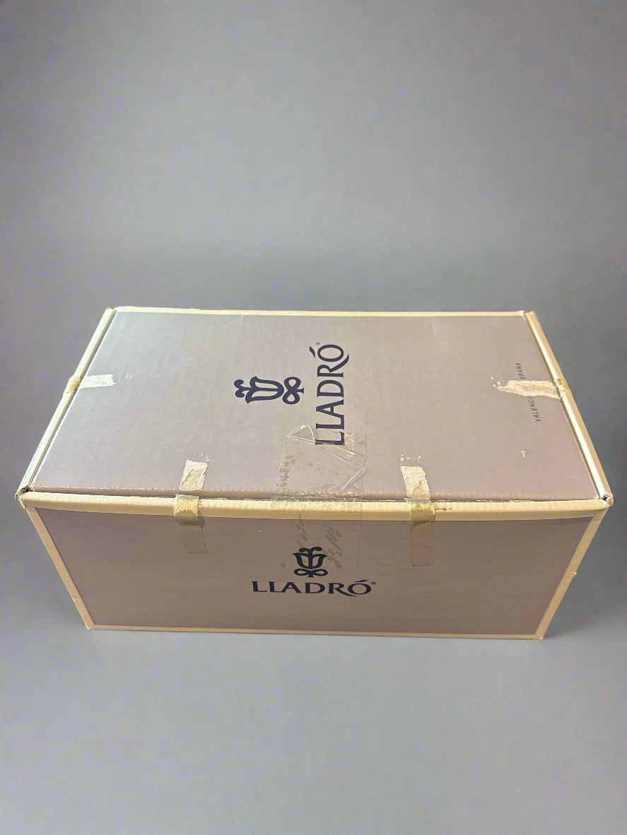 Lladro Box Only for 05875 Angel Tree Topper Figurine With Packing 12.5" Long