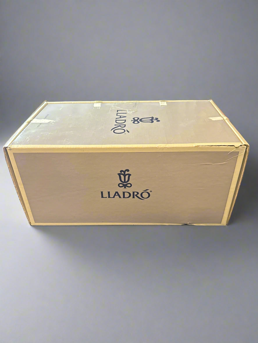 Lladro Box Only for 05875 Angel Tree Topper Figurine With Packing 12.5" Long