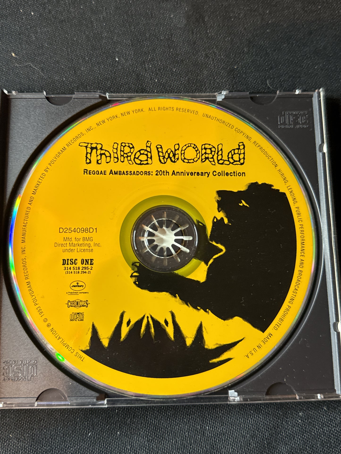 Reggae Music 3 CDs Third World Reggae Ambassadors, Hot Hot Hot