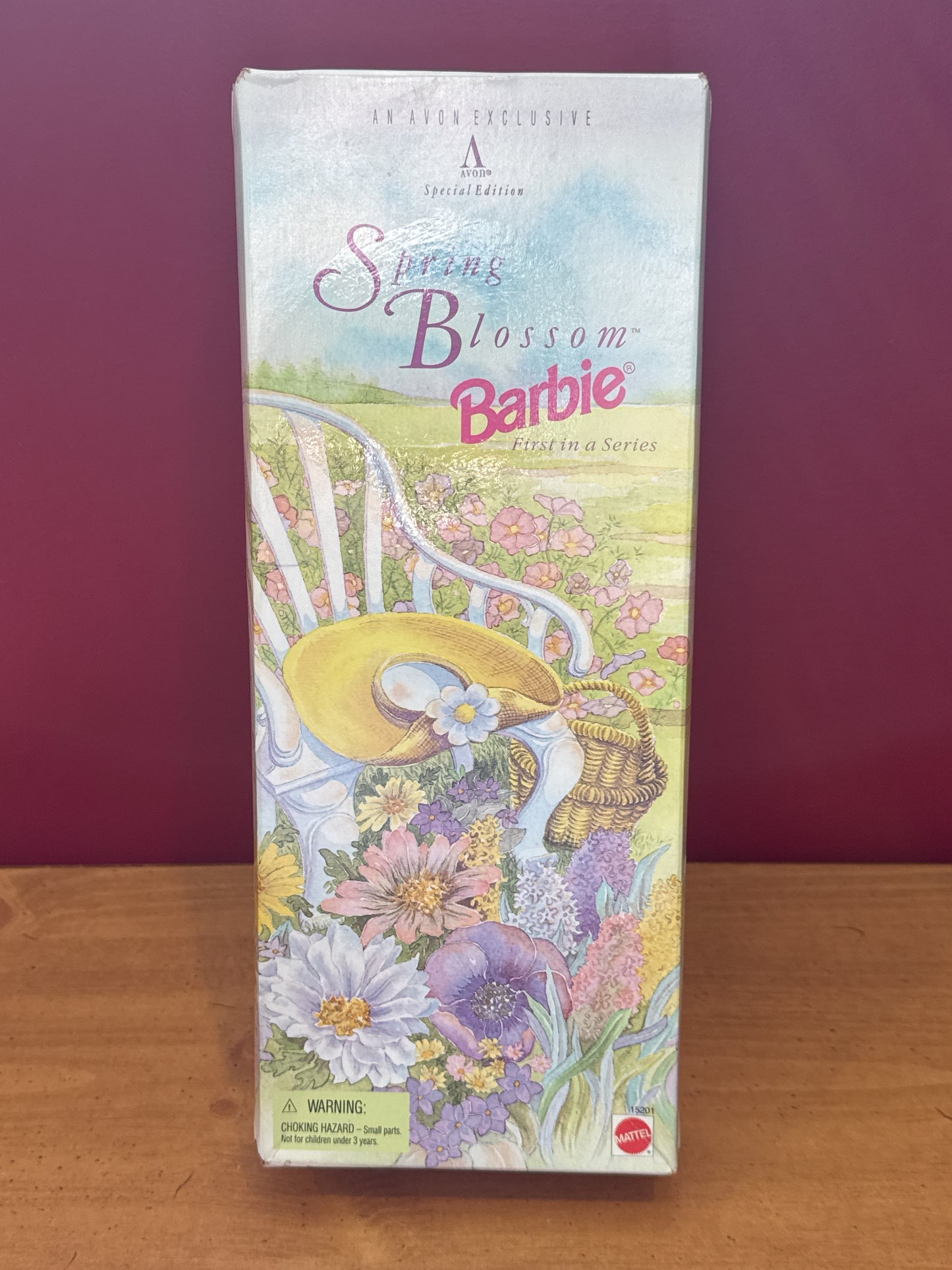 Vintage 1995 Avon Exclusive Spring Blossom Barbie (First in a Series) New in Box