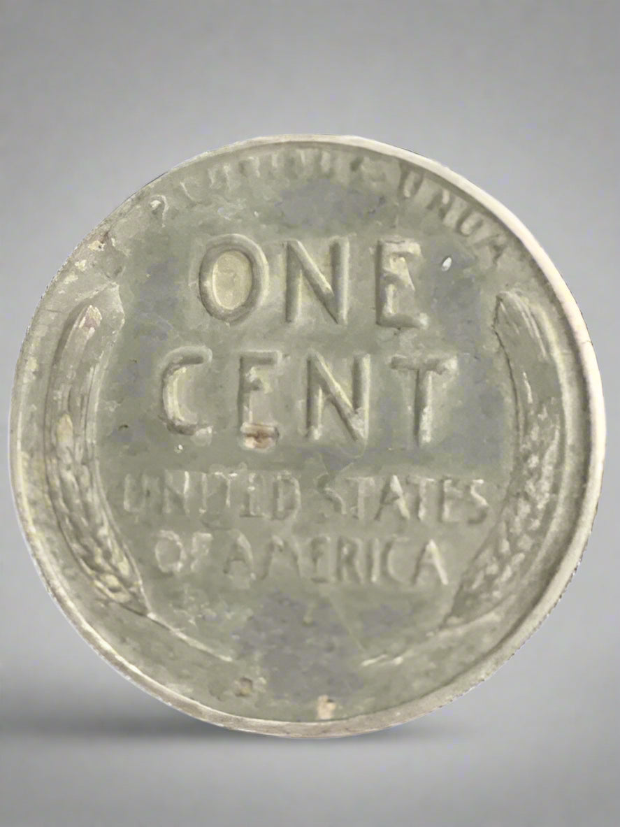 1943 D Lincoln Wheat Penny Fine Condition Denver Mint