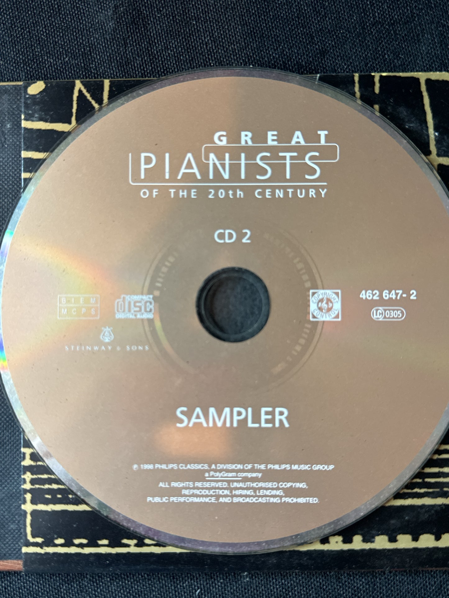 Piano Music 4 CDs As Time Goes By, Piano By the Sea, Great Pianists Sampler