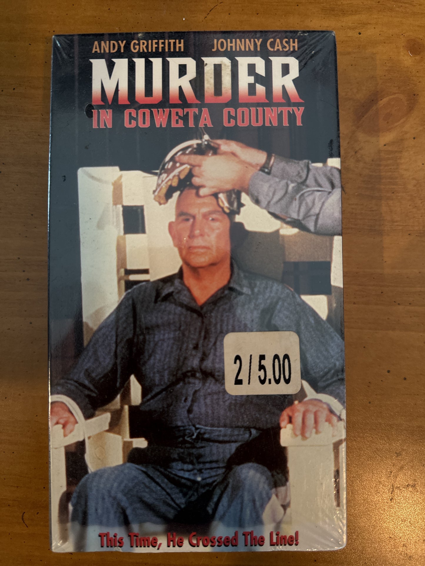 Murder in Coweta County VHS Unopened Sealed in Plastic Andy Griffith Johnny Cash