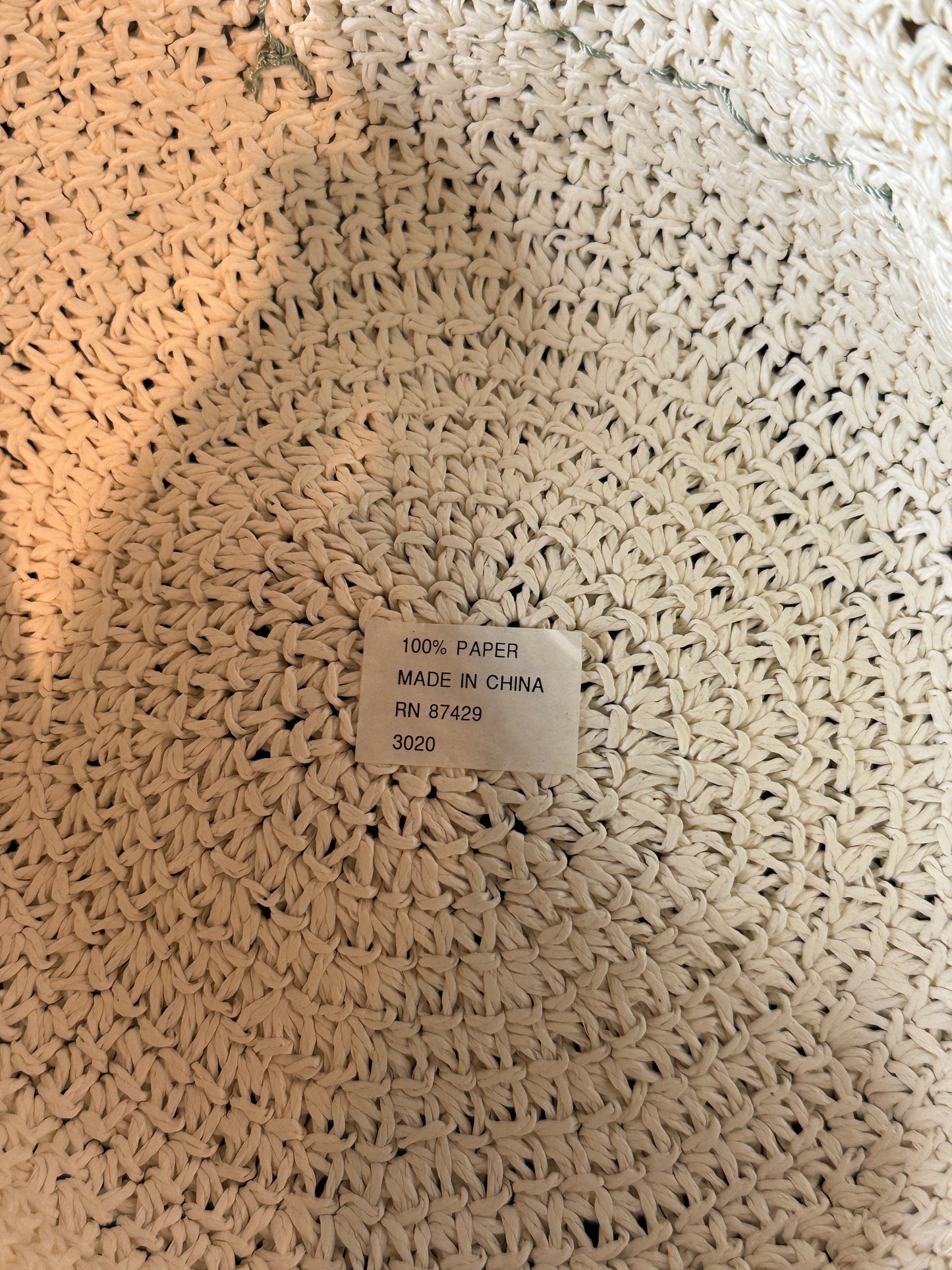 Embroidered Vintage Embellished Women's Sun Hat Adult Size