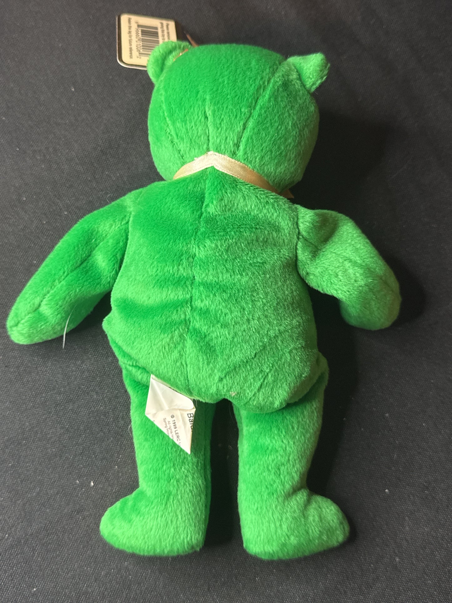 The Coastal Cubs BALDI Lighthouse Bear Beanie Plush Bald Head Island LERC Green 8" Tall