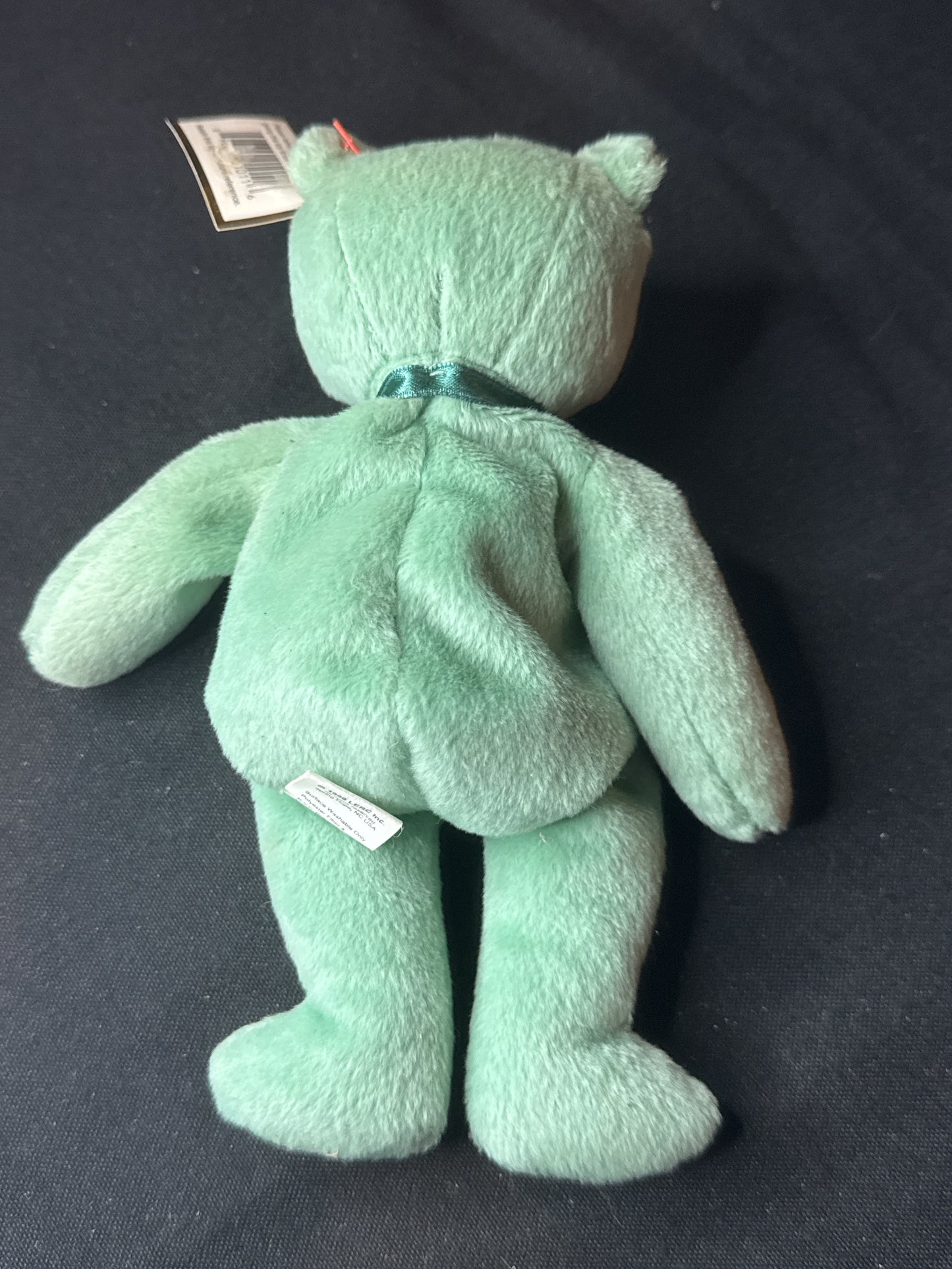 The Coastal Cubs BOSTI Lighthouse Bear Beanie Plush Boston Light LERC Green 8" Tall