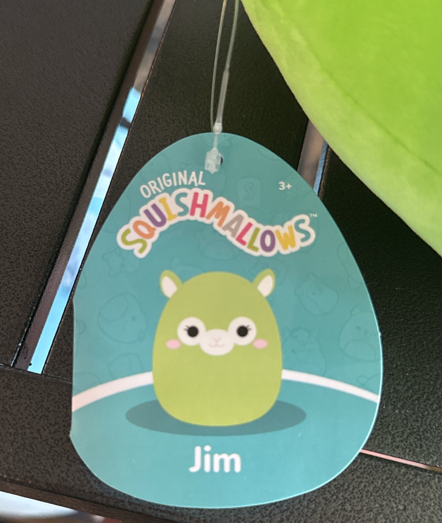 Squishmallows 8" Plush Jim The Green Alpaca Llama Kellytoy 2018 Soft New With Tags