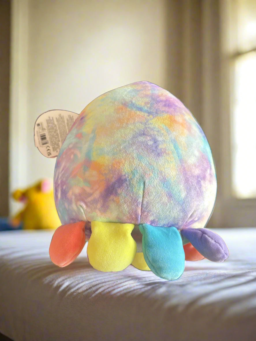 Squishmallows Pedi The Octopus 8" Plush Rainbow TieDye New With Tags