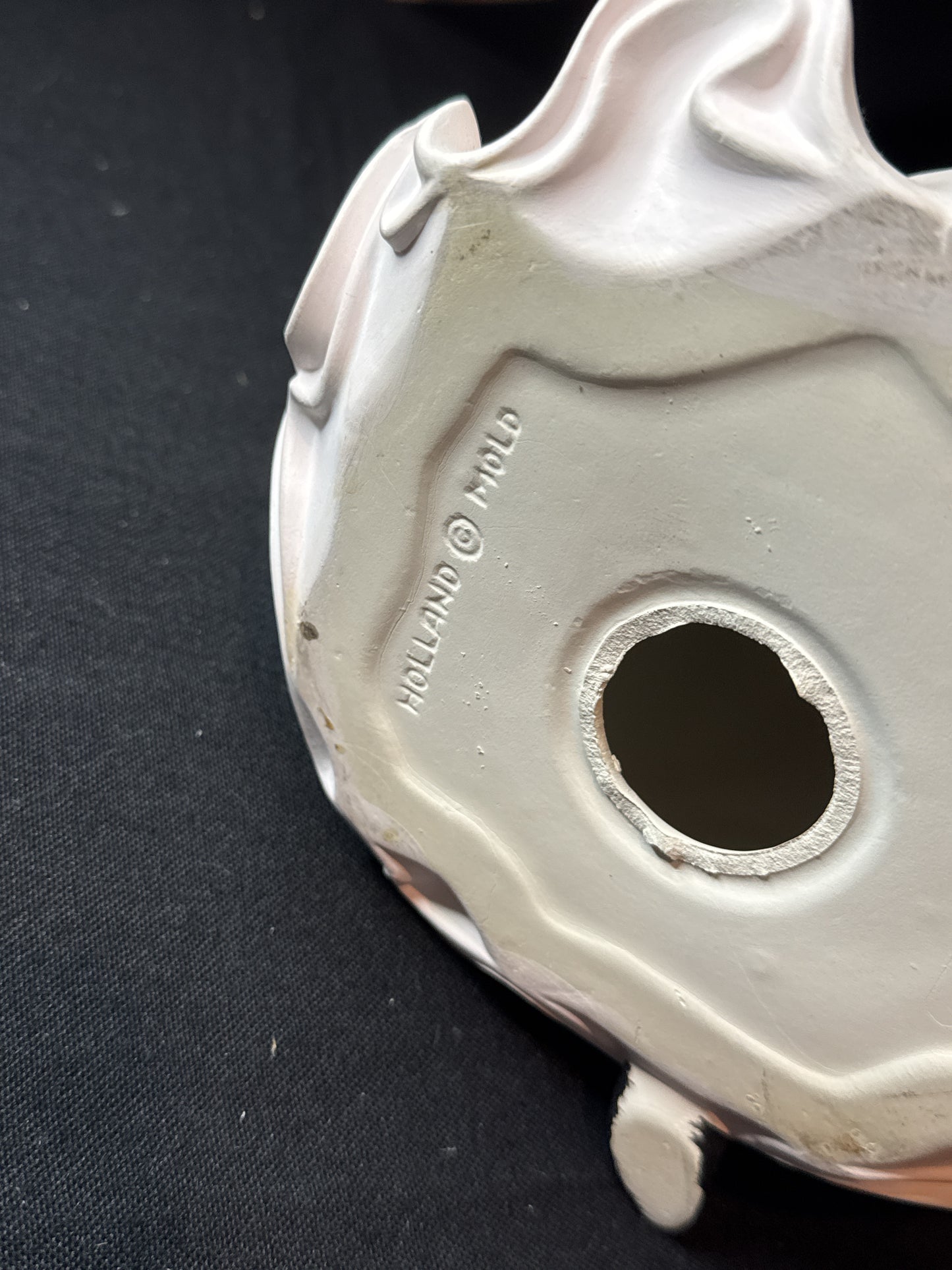 Vintage 1973 Holland Mold Blue Boy & Pinky Statue Figurine Hand Painted 17" Ceramic