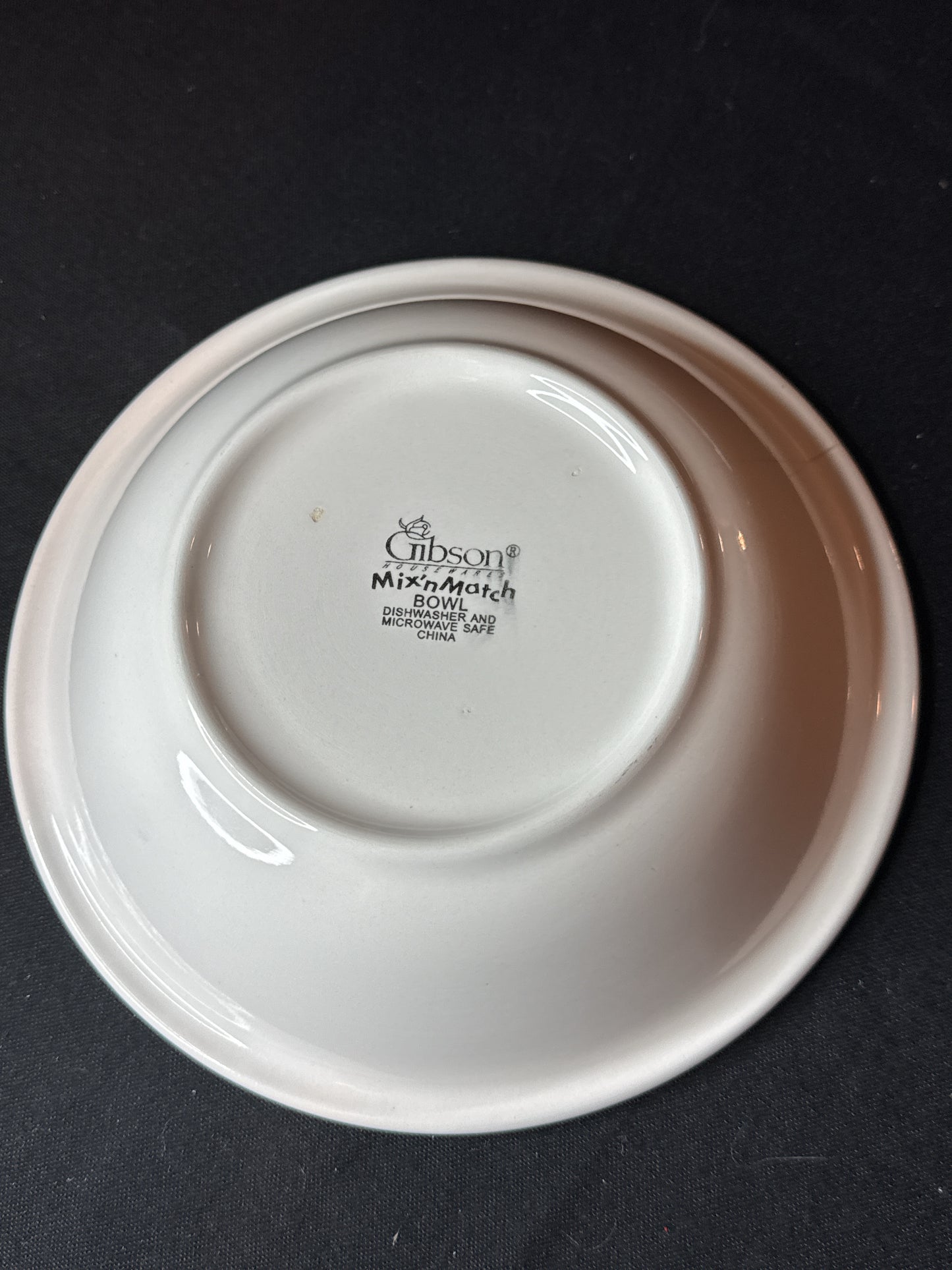 Gibson Designs Bella/Everyday 8.5" Bowl Blue & Purple Floral