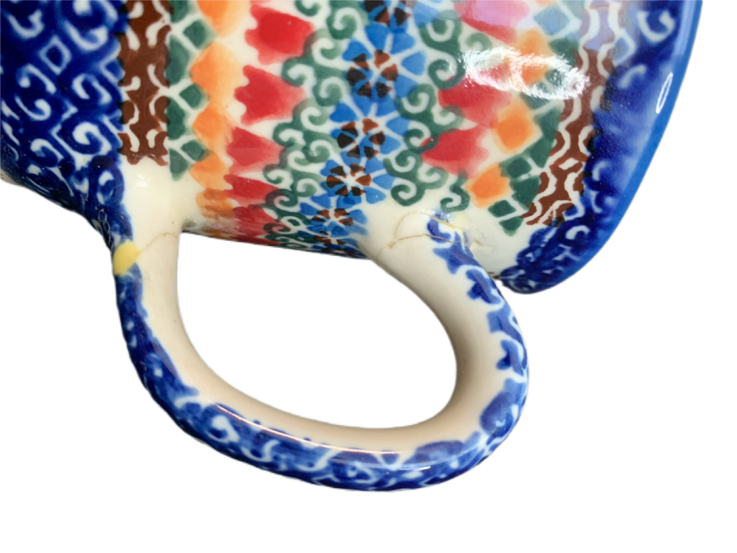 ADA Unikat Polish Pottery "Loose Tea" Set Without Spoon